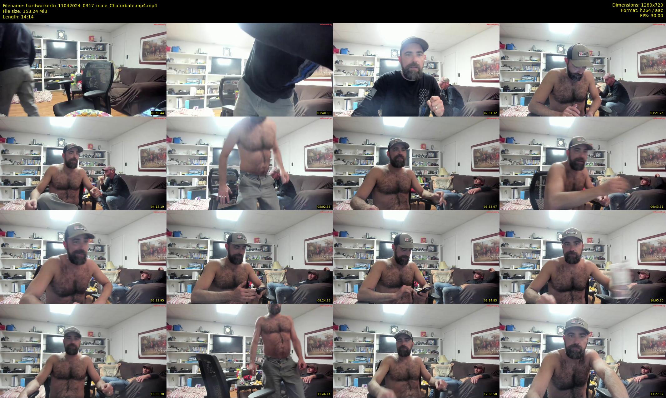 hardworkertn — 15 minute Chaturbate male cam show recording, 720p, Apr 11, 2024