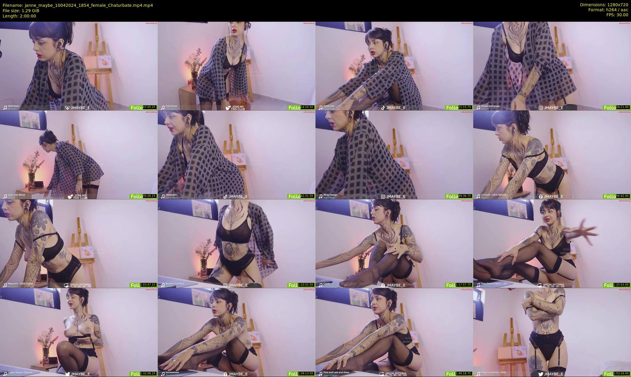 janne_maybe — 120 minute Chaturbate female cam show recording, 720p, Apr 10, 2024