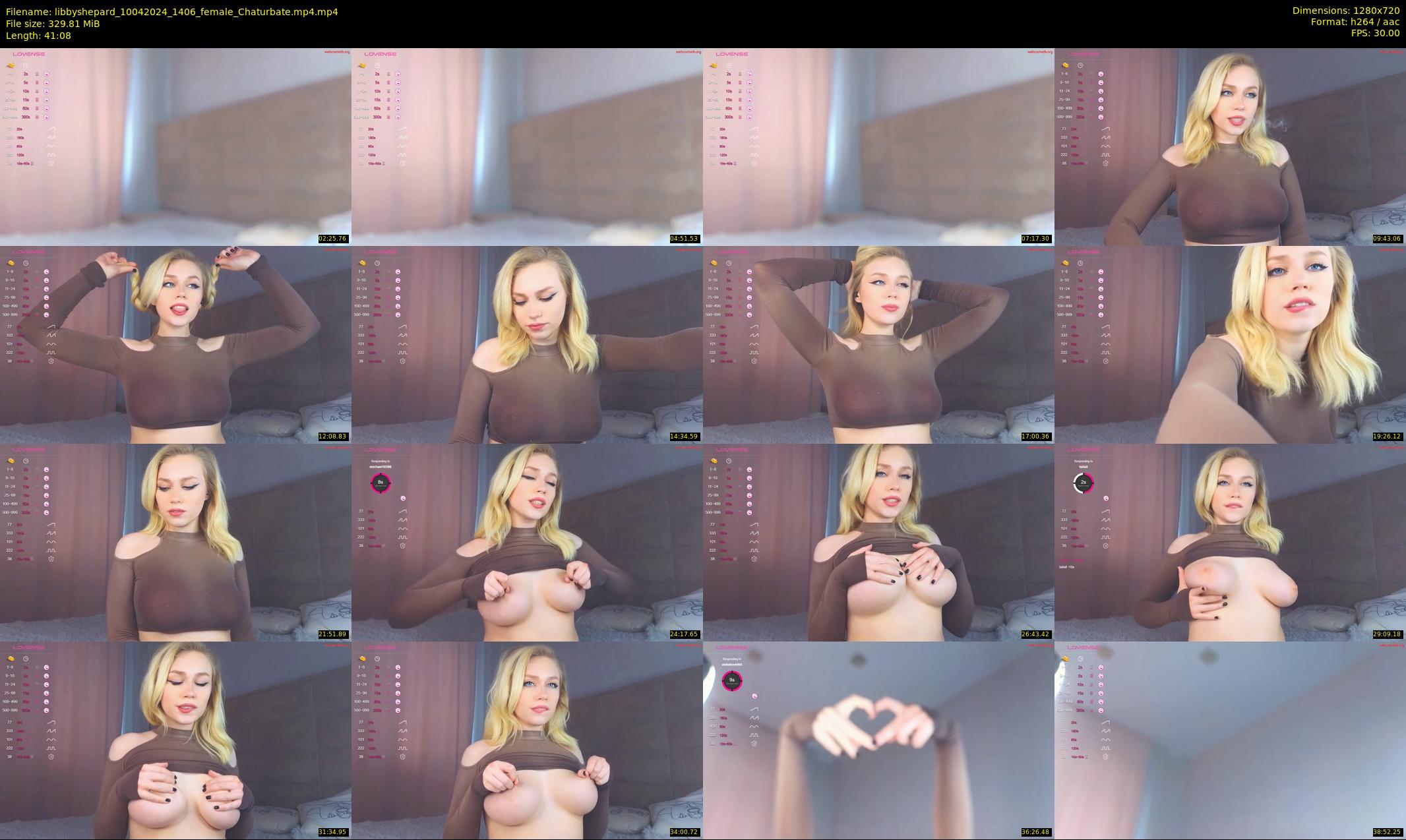 libbyshepard — 42 minute Chaturbate female cam show recording, 720p, Apr 10, 2024