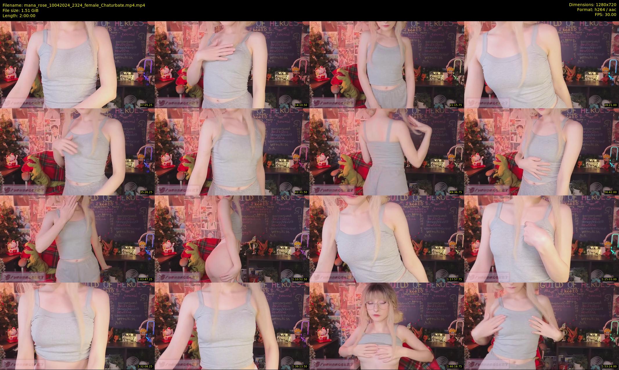 mana_rose — 120 minute Chaturbate female cam show recording, 720p, Apr 10, 2024