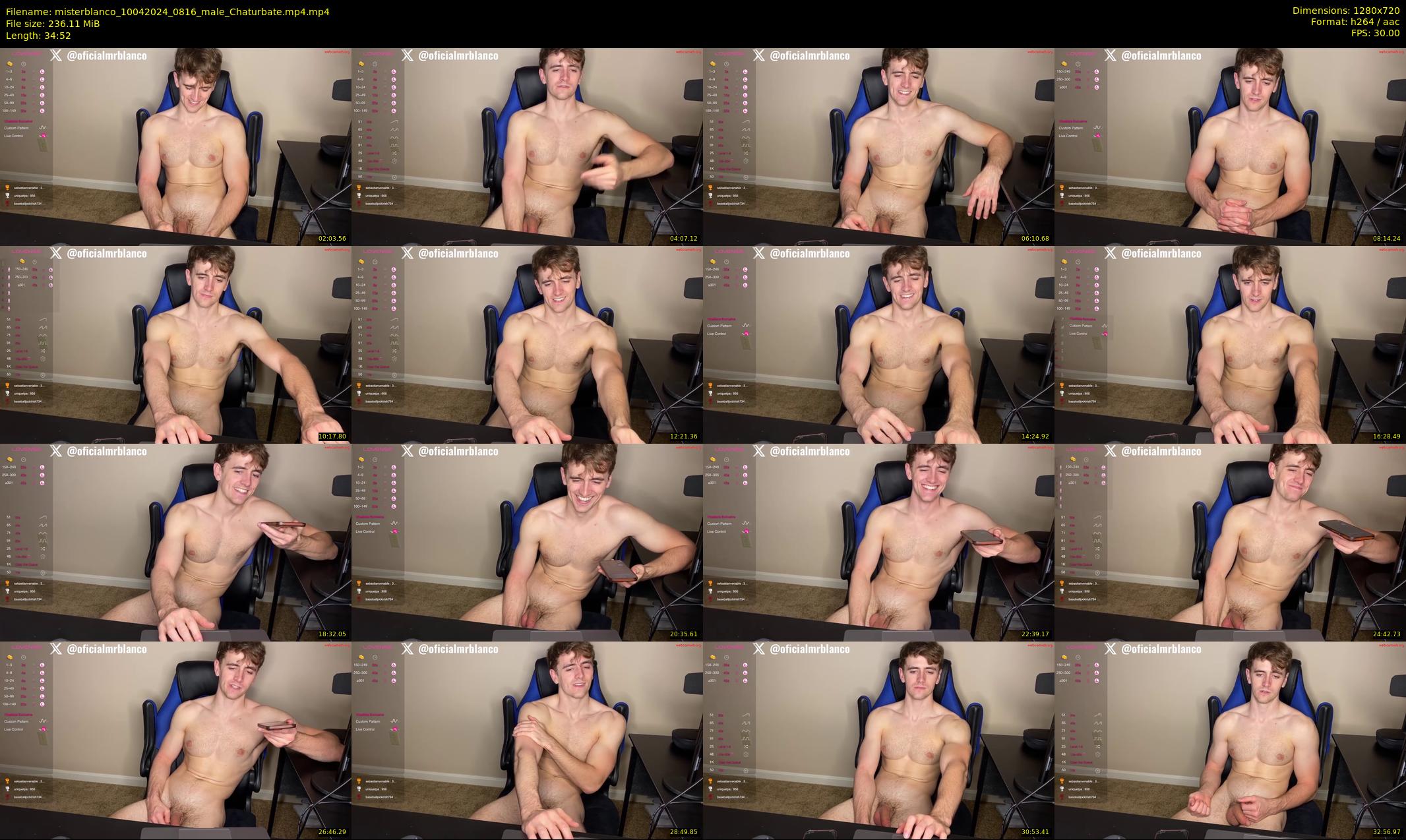 misterblanco — 35 minute Chaturbate male cam show recording, 720p, Apr 10, 2024