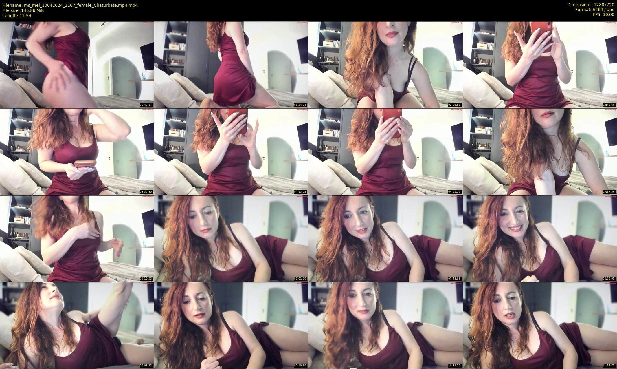 ms_mel — 12 minute Chaturbate female cam show recording, 720p, Apr 10, 2024