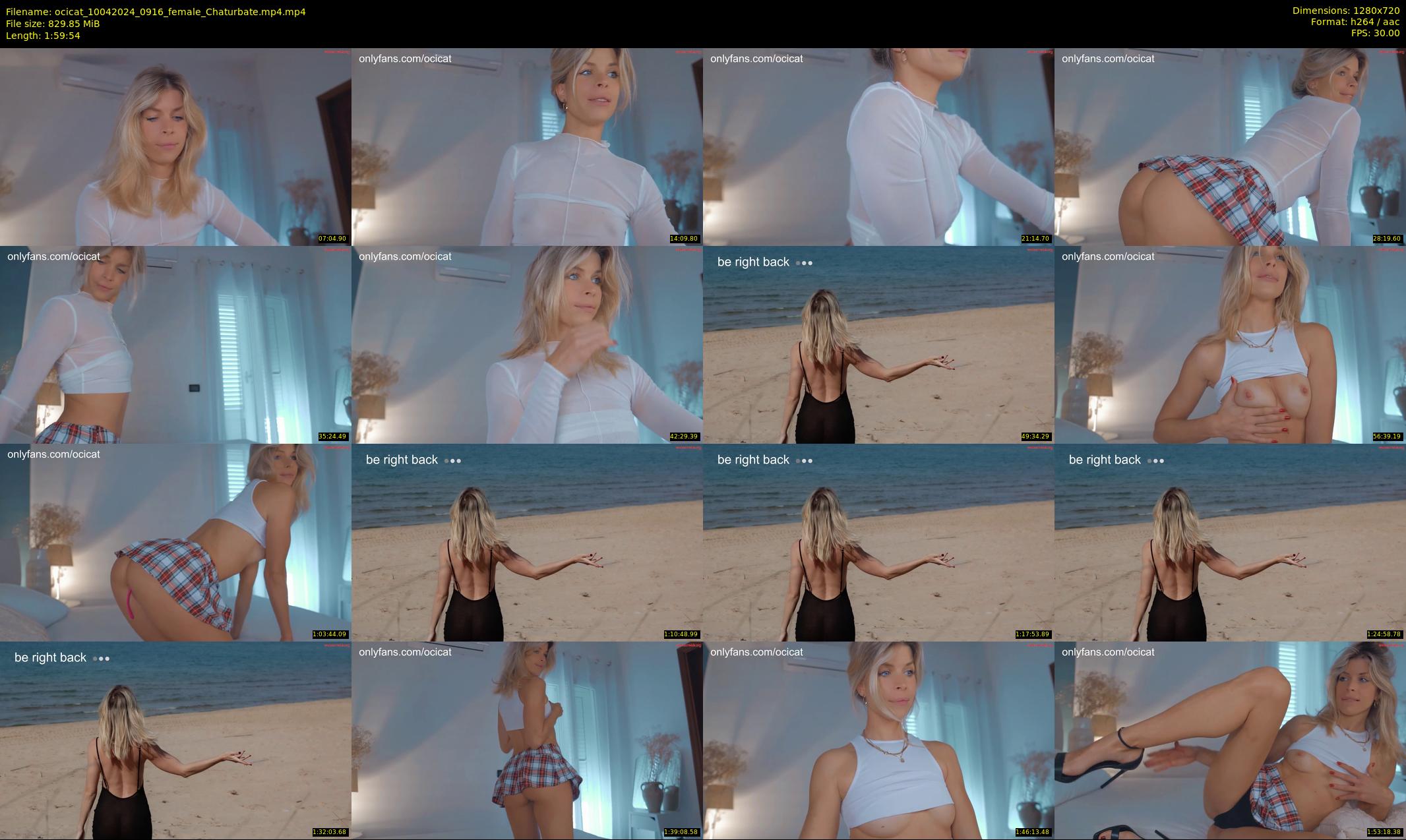 ocicat — 120 minute Chaturbate female cam show recording, 720p, Apr 10, 2024
