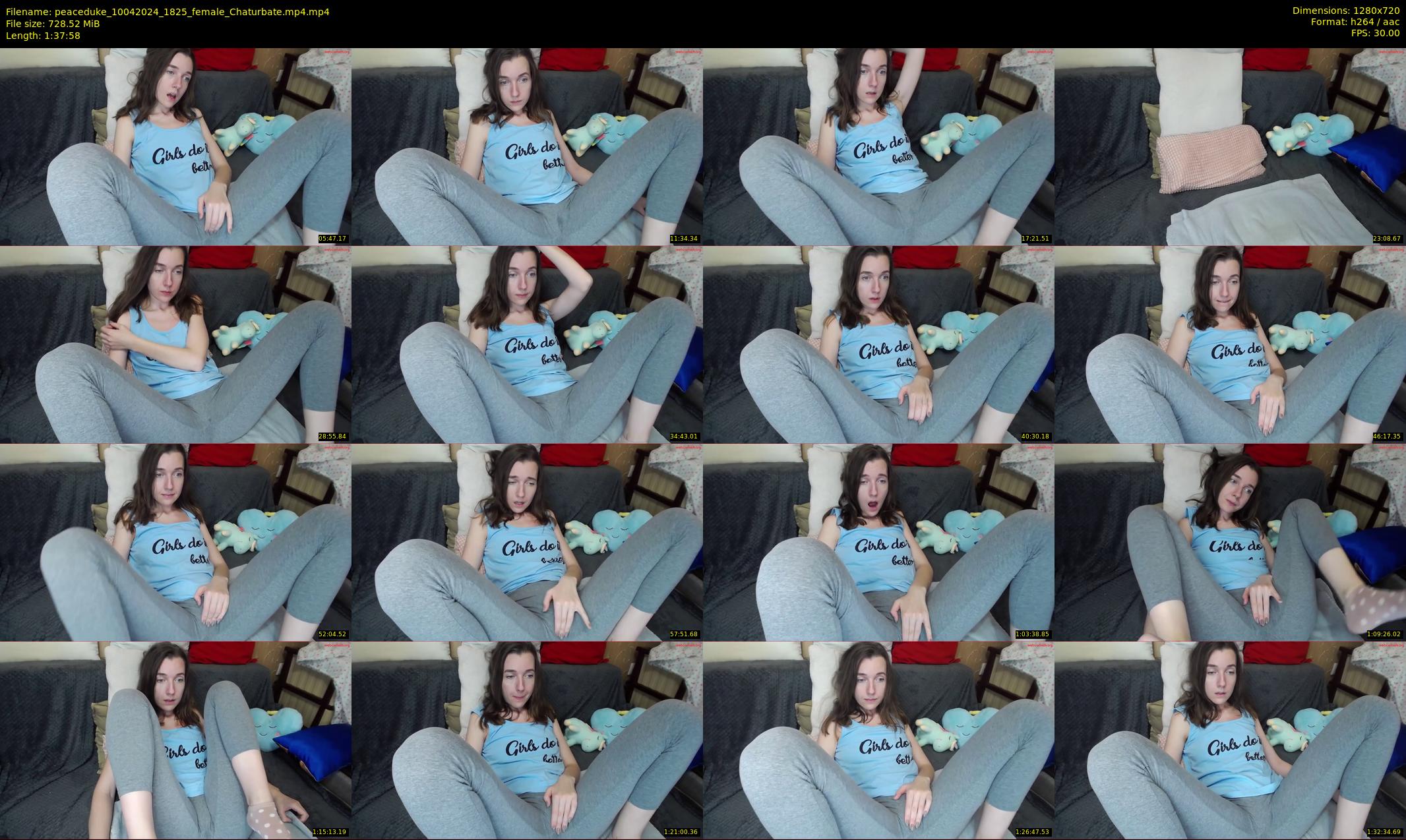 peaceduke — 98 minute Chaturbate female cam show recording, 720p, Apr 10, 2024
