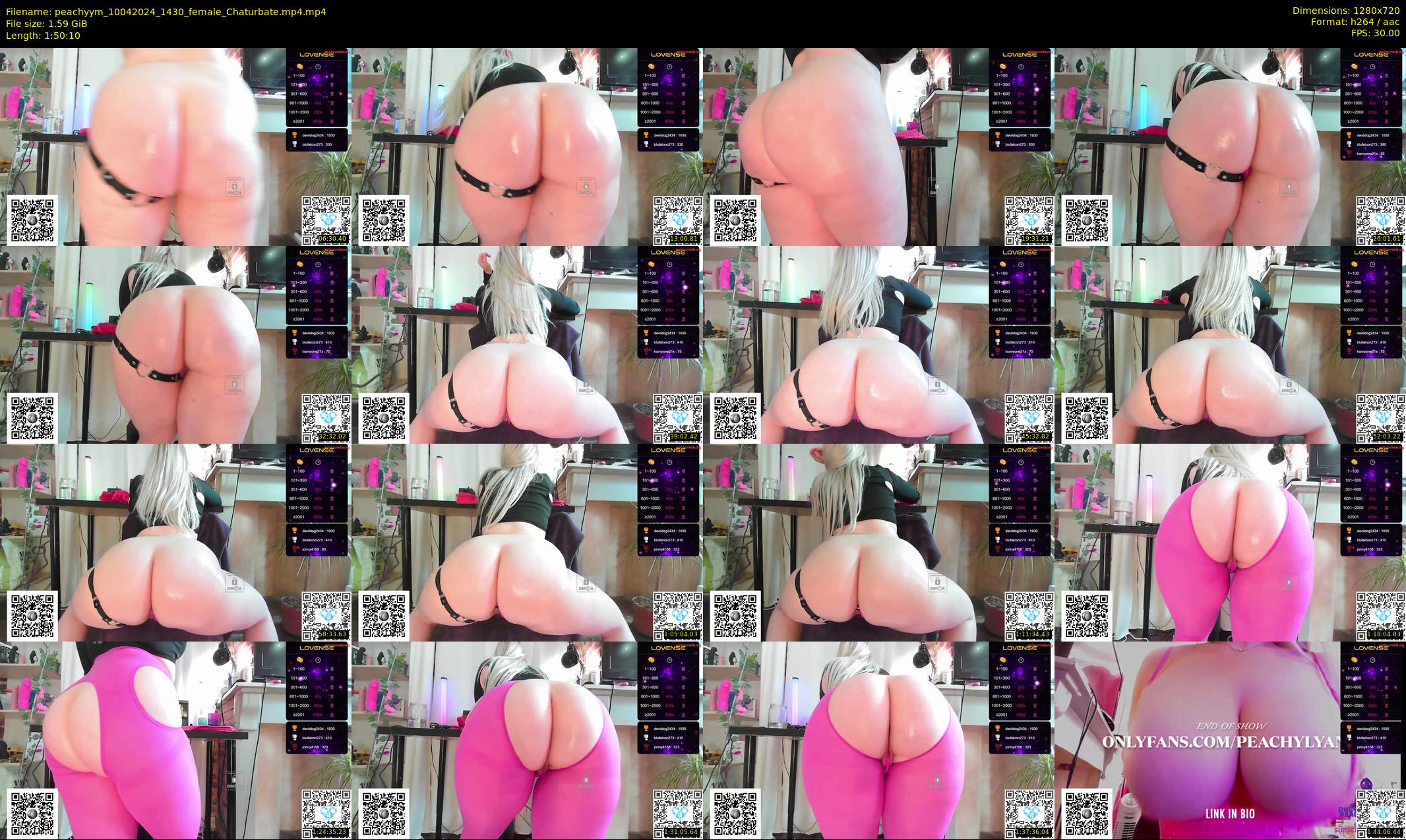 peachyym — 111 minute Chaturbate female cam show recording, 720p, Apr 10, 2024
