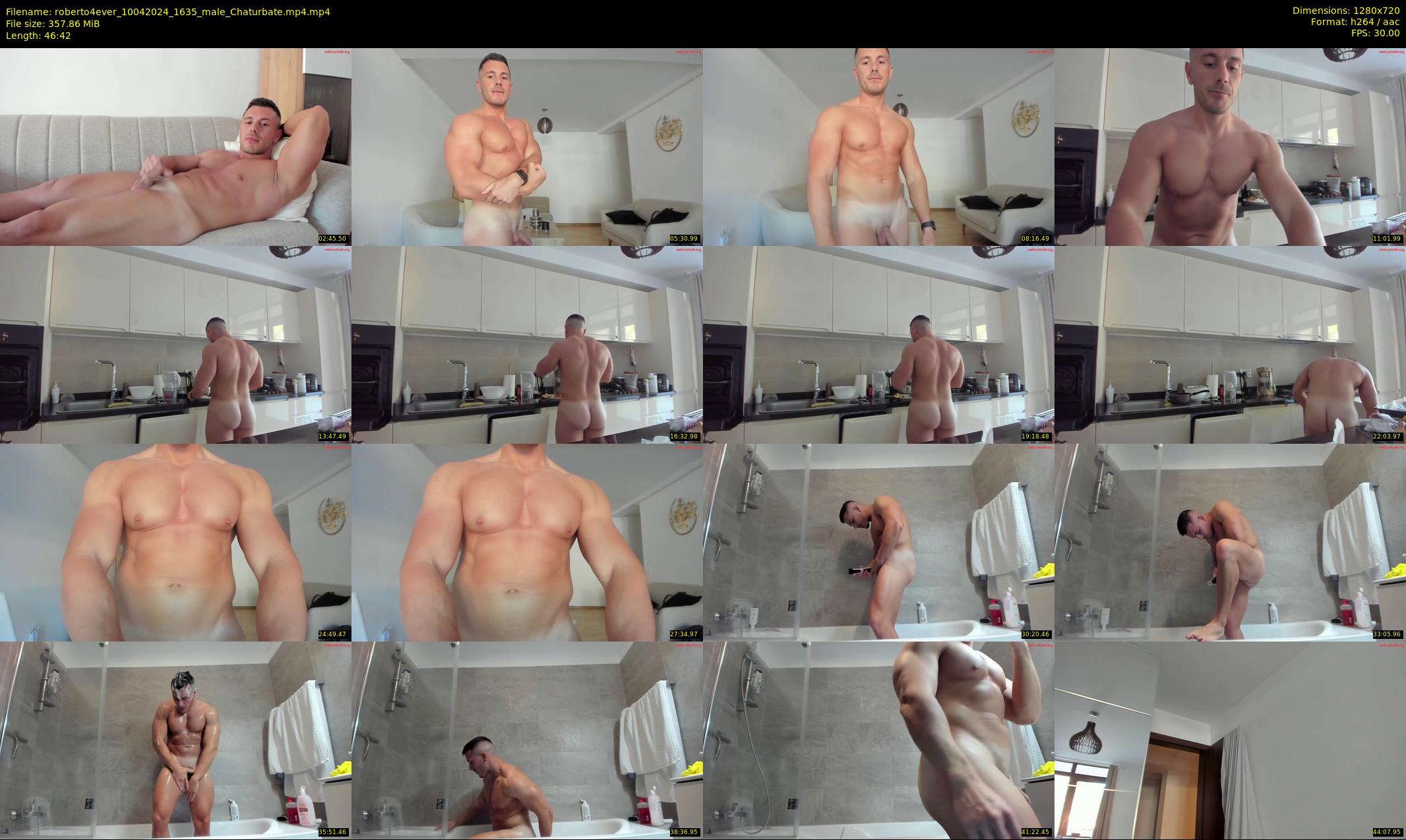 roberto4ever — 47 minute Chaturbate male cam show recording, 720p, Apr 10, 2024