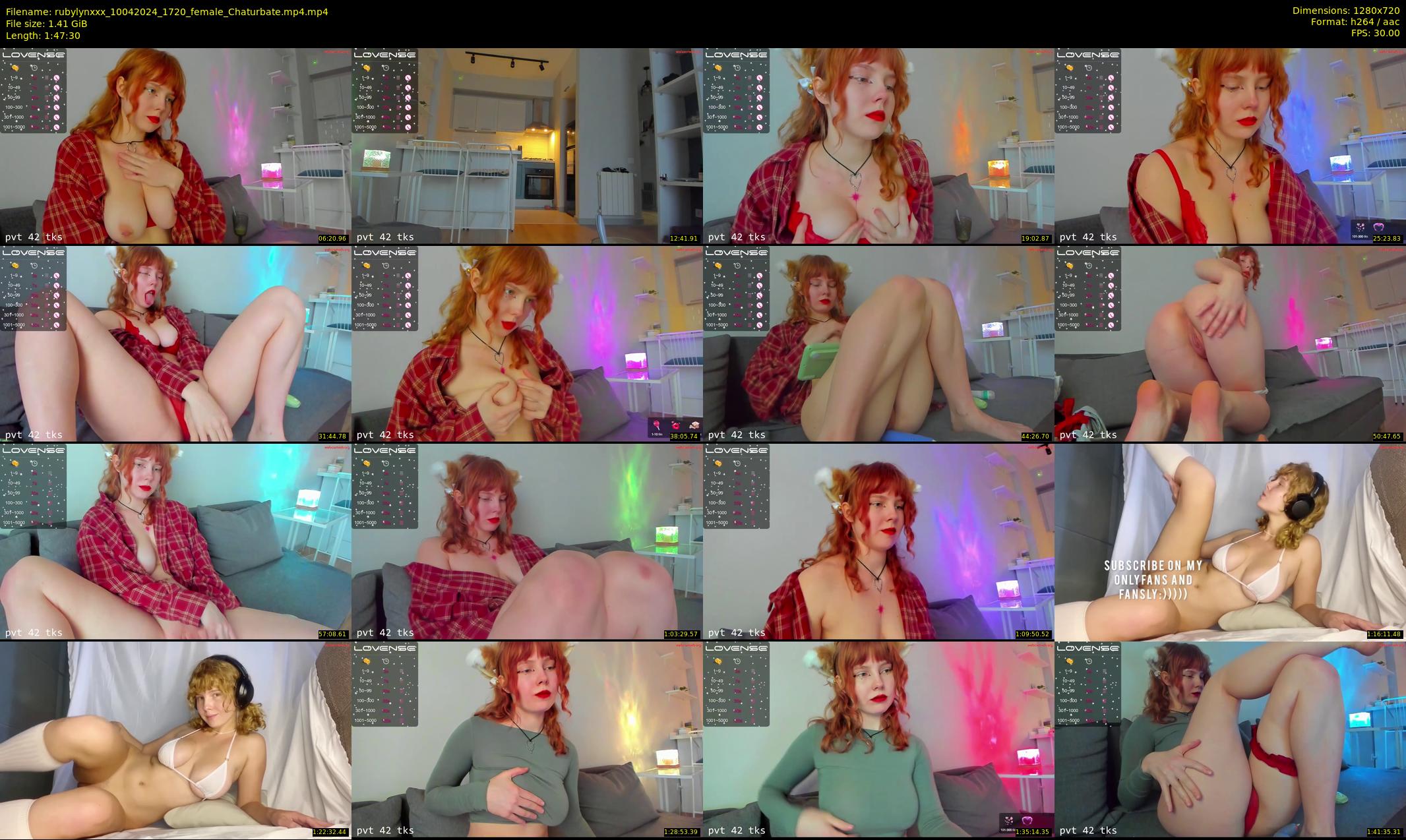 rubylynxxx — 108 minute Chaturbate female cam show recording, 720p, Apr 10, 2024