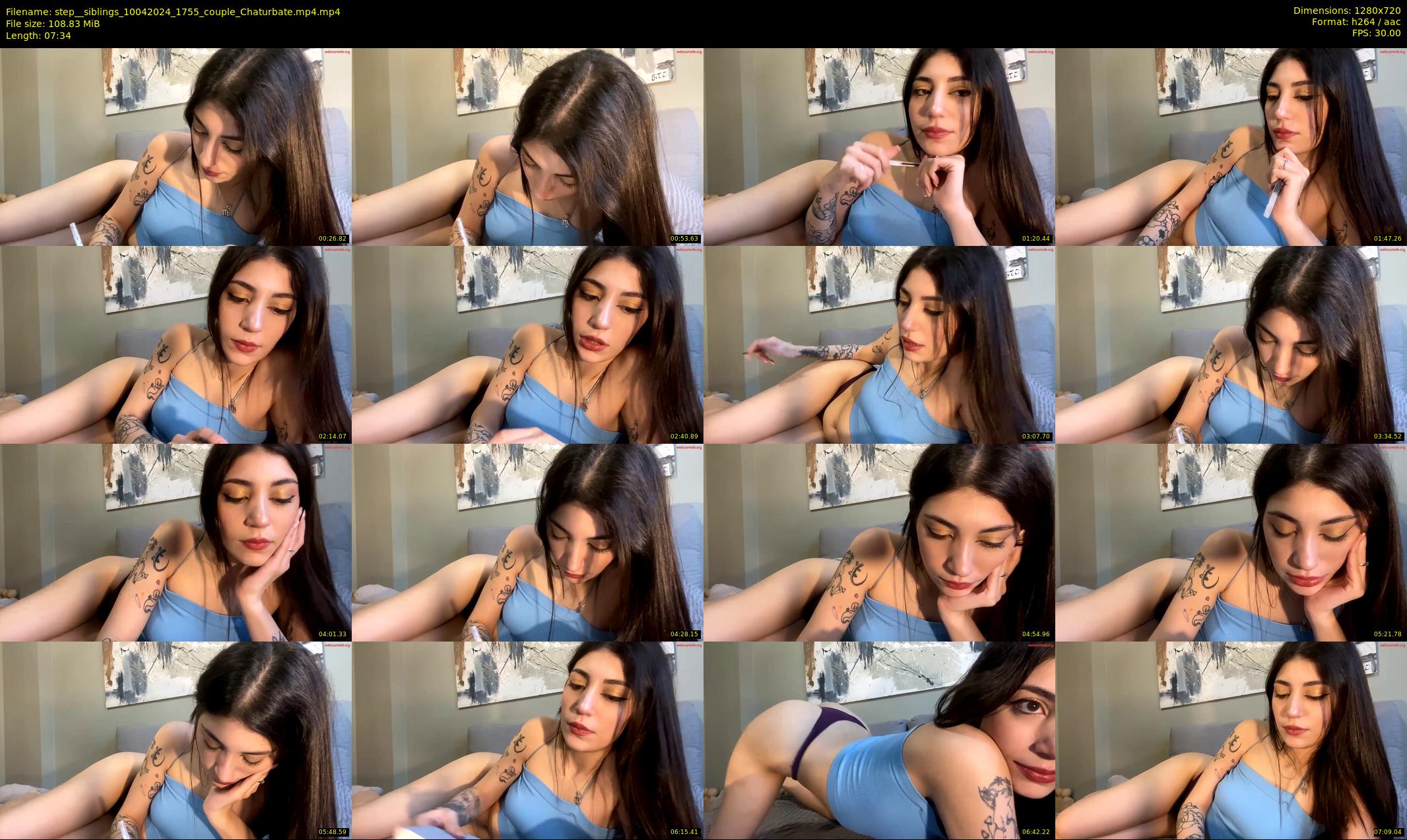step__siblings — 8 minute Chaturbate couple cam show recording, 720p, Apr 10, 2024
