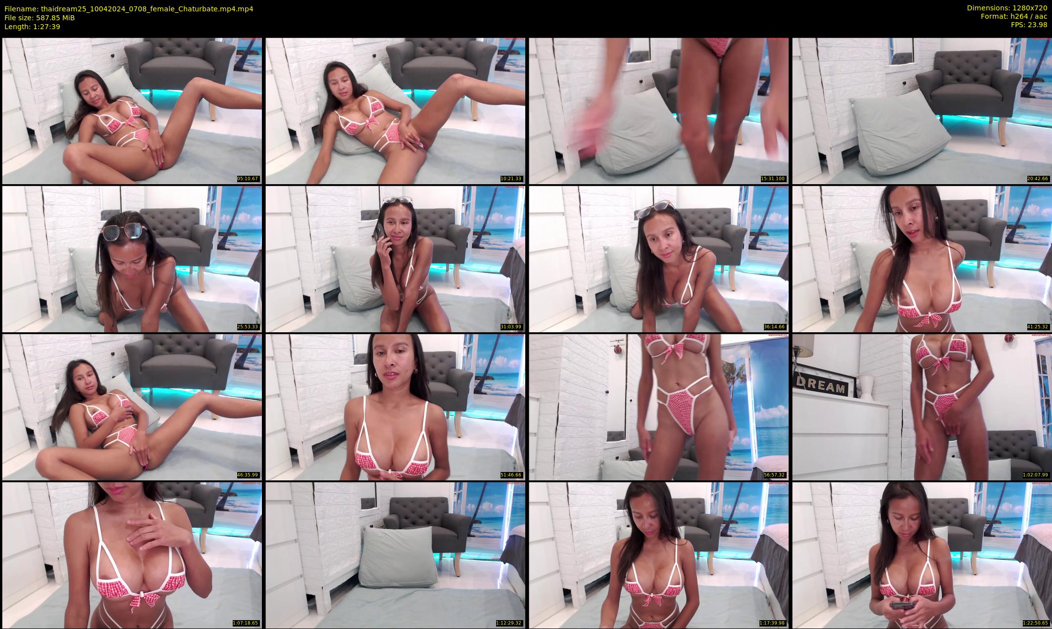 thaidream25 — 88 minute Chaturbate female cam show recording, 720p, Apr 10, 2024