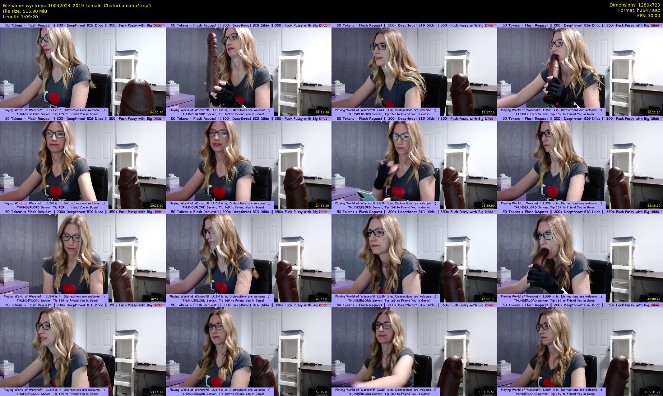 wynfreya — 70 minute Chaturbate female cam show recording, 720p, Apr 10, 2024