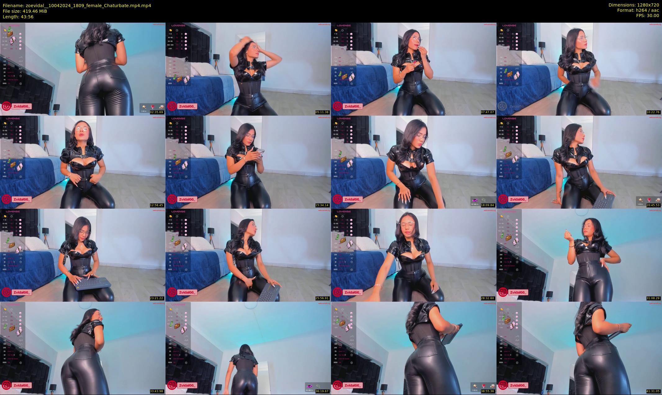 zoevidal_ — 44 minute Chaturbate female cam show recording, 720p, Apr 10, 2024