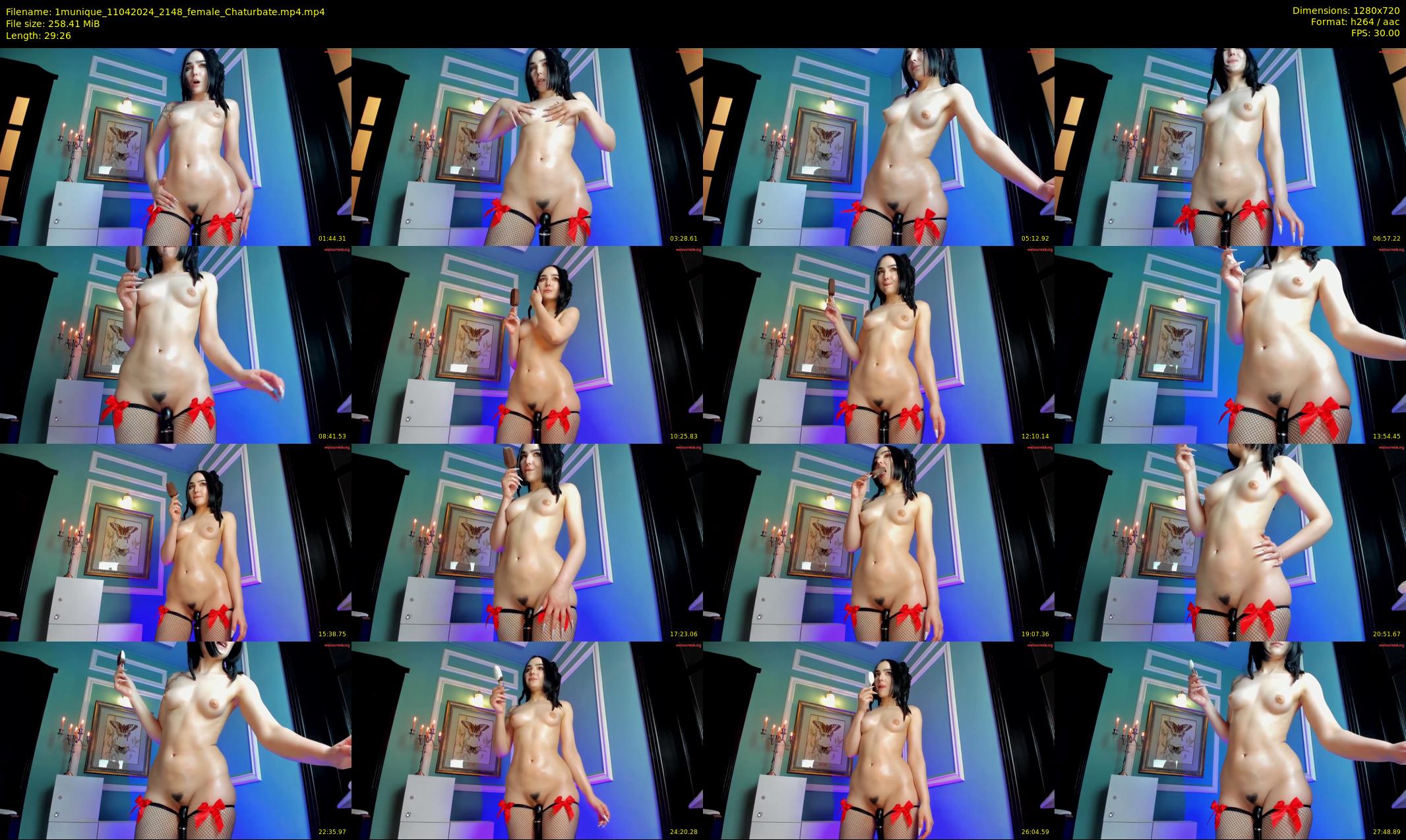 1munique — 30 minute Chaturbate female cam show recording, 720p, Apr 11, 2024