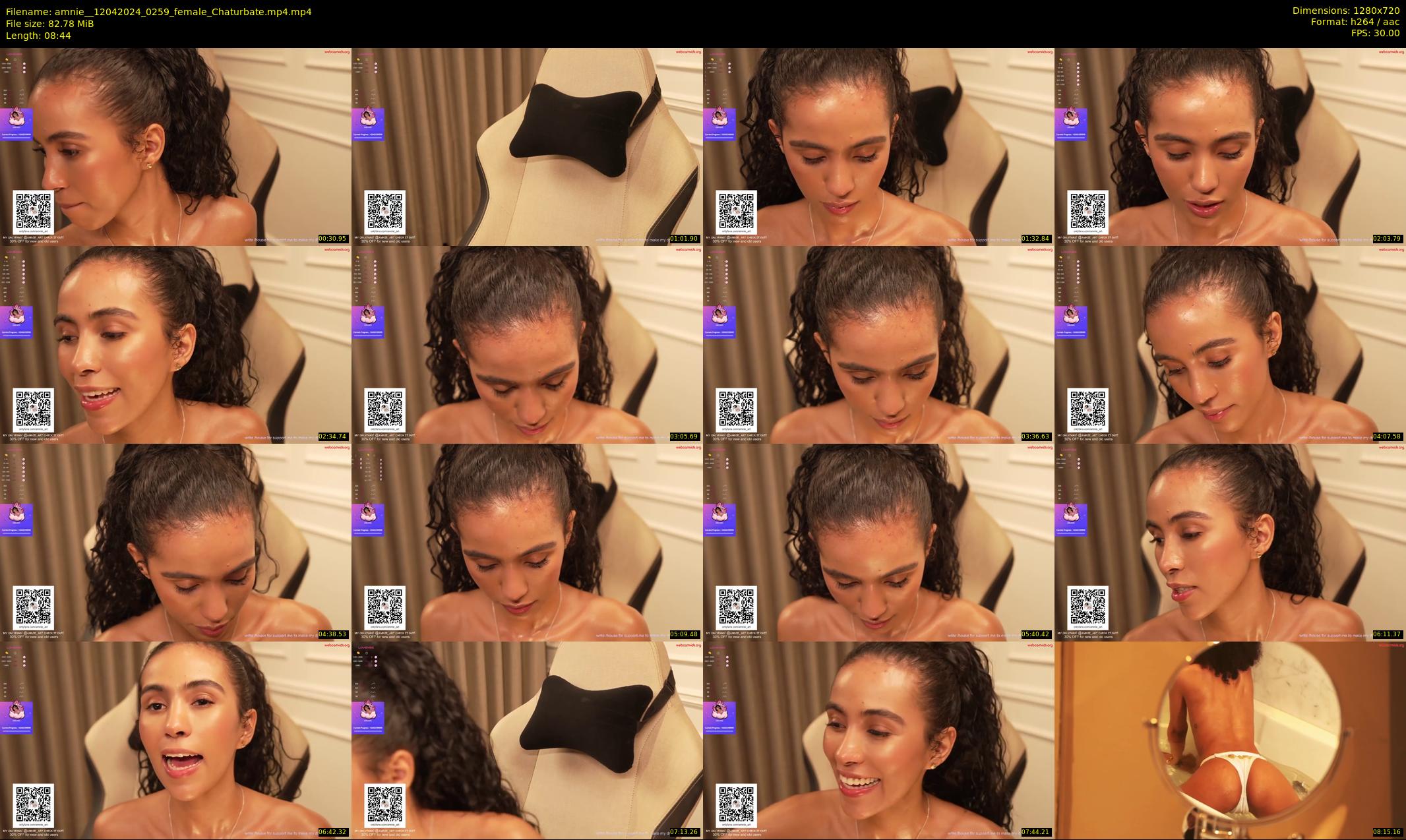 amnie_ — 9 minute Chaturbate female cam show recording, 720p, Apr 12, 2024