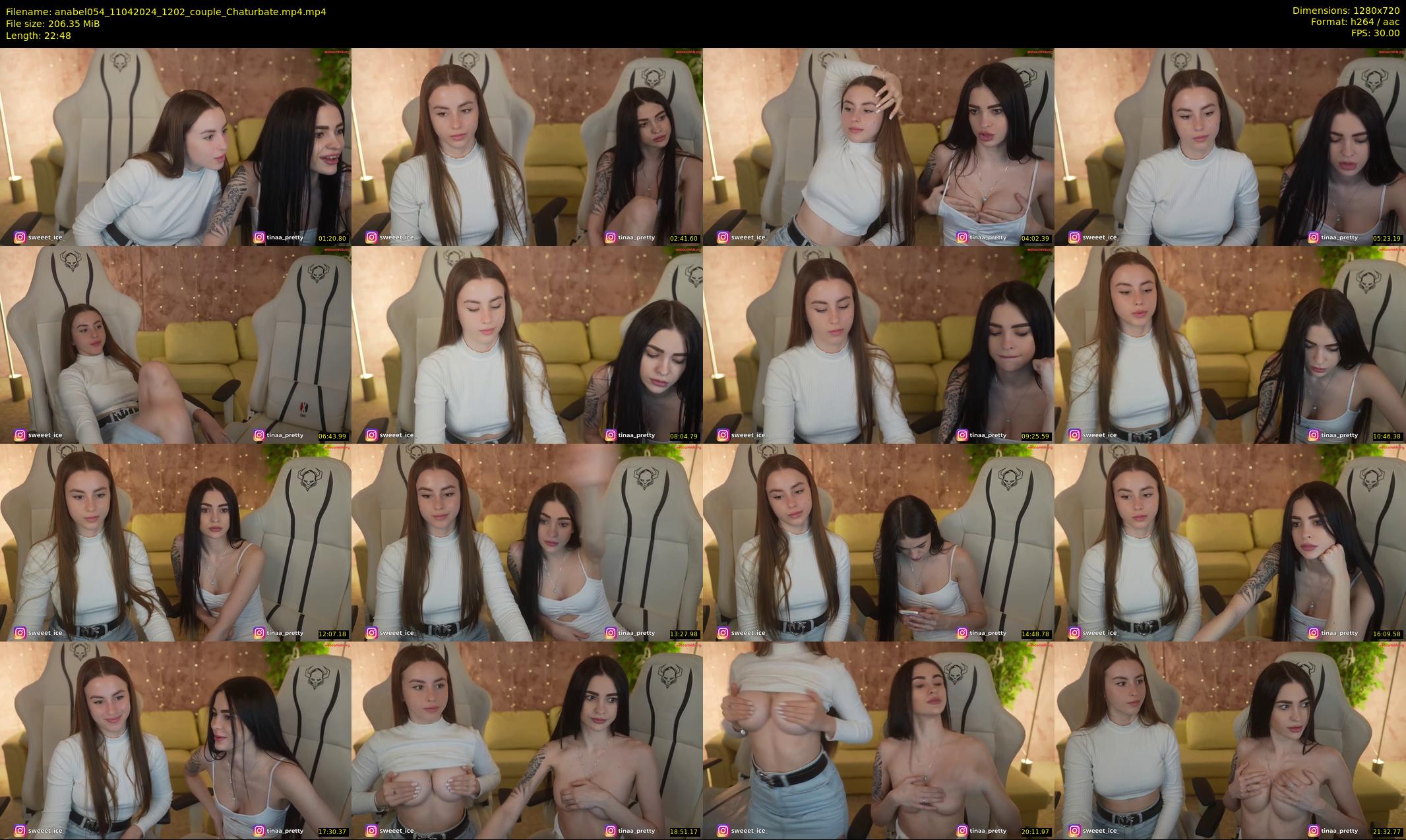 anabel054 — 23 minute Chaturbate female cam show recording, 720p, Apr 11, 2024