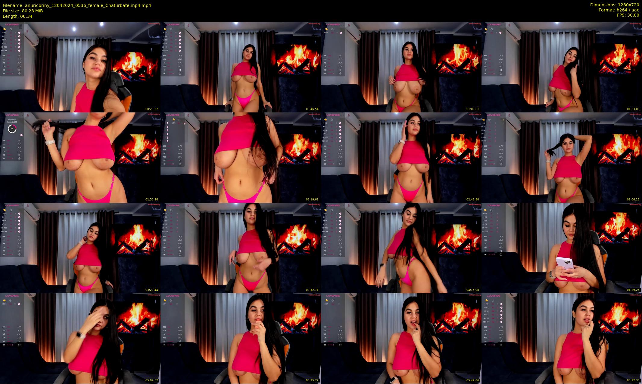 anuricbriny — 7 minute Chaturbate female cam show recording, 720p, Apr 12, 2024