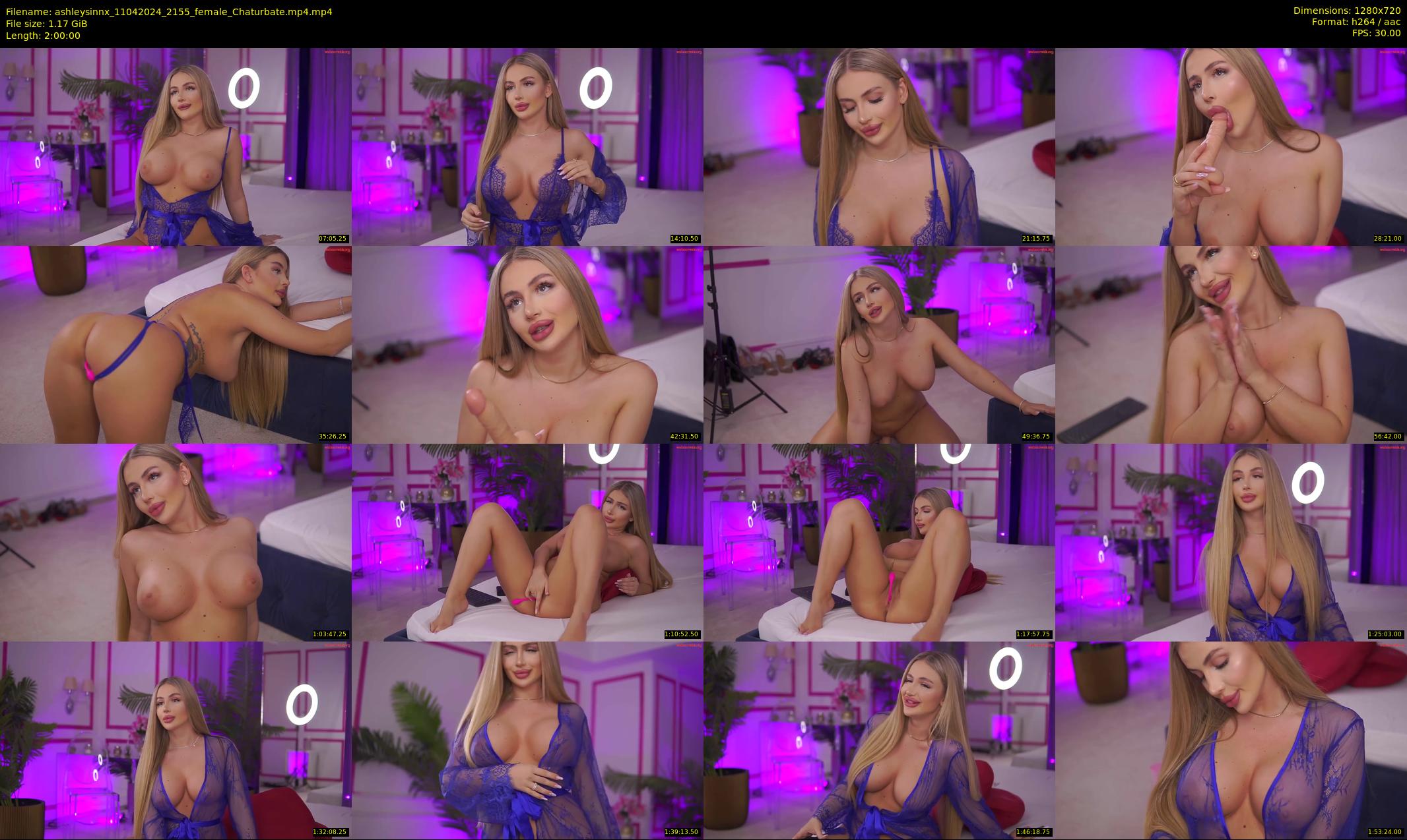 ashleysinnx — 120 minute Chaturbate female cam show recording, 720p, Apr 11, 2024