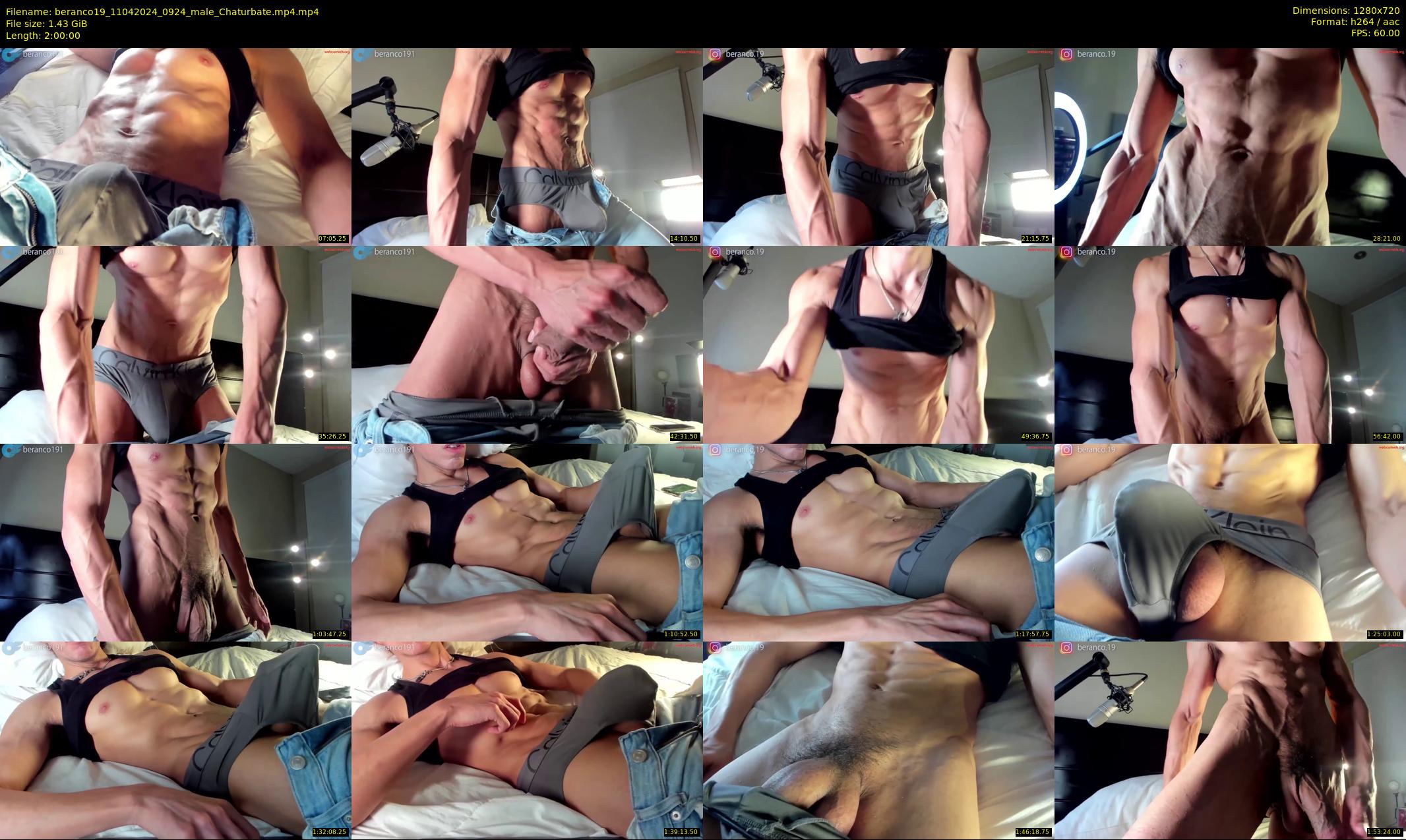 beranco19 — 120 minute Chaturbate male cam show recording, 720p, Apr 11, 2024