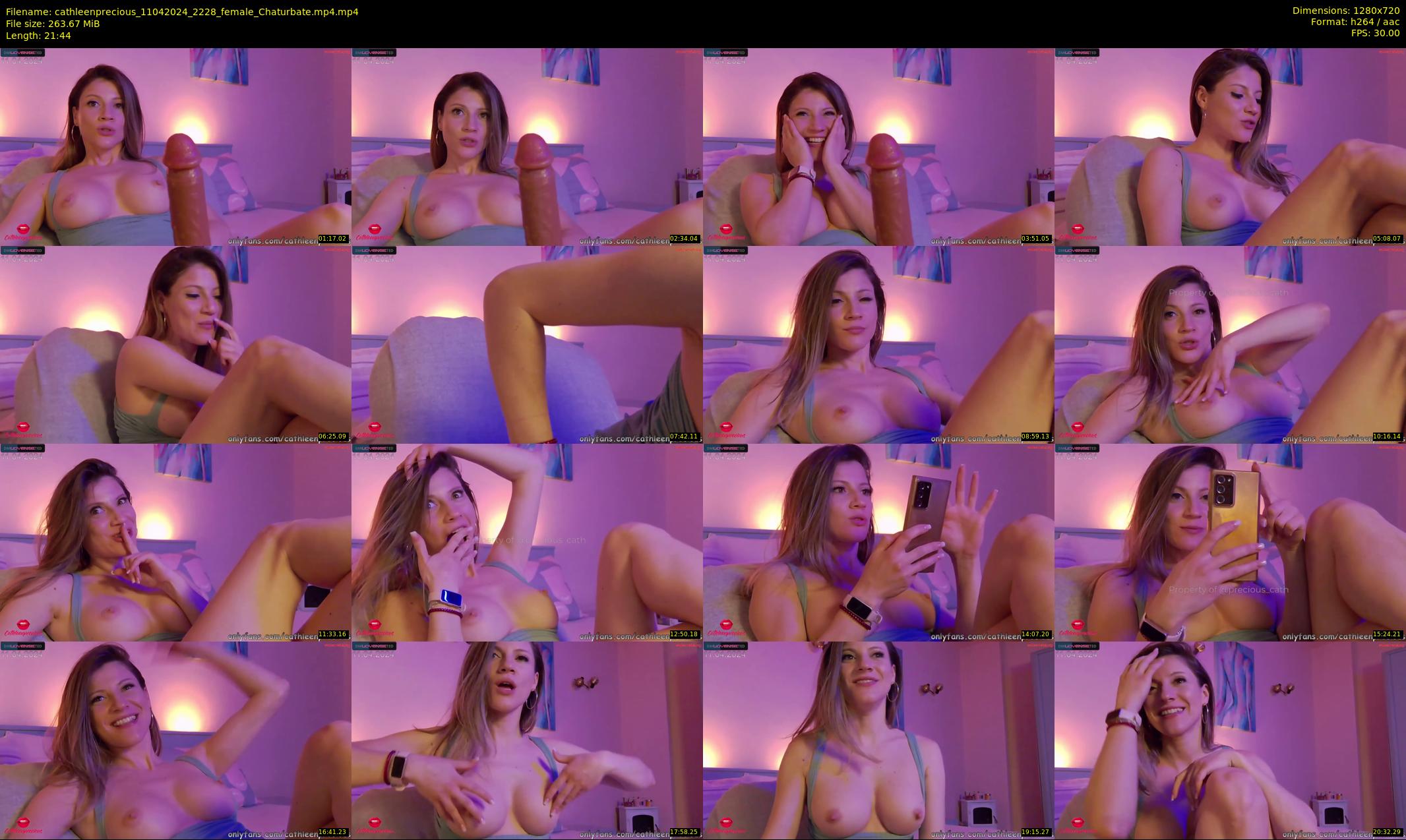 cathleenprecious — 22 minute Chaturbate female cam show recording, 720p, Apr 11, 2024