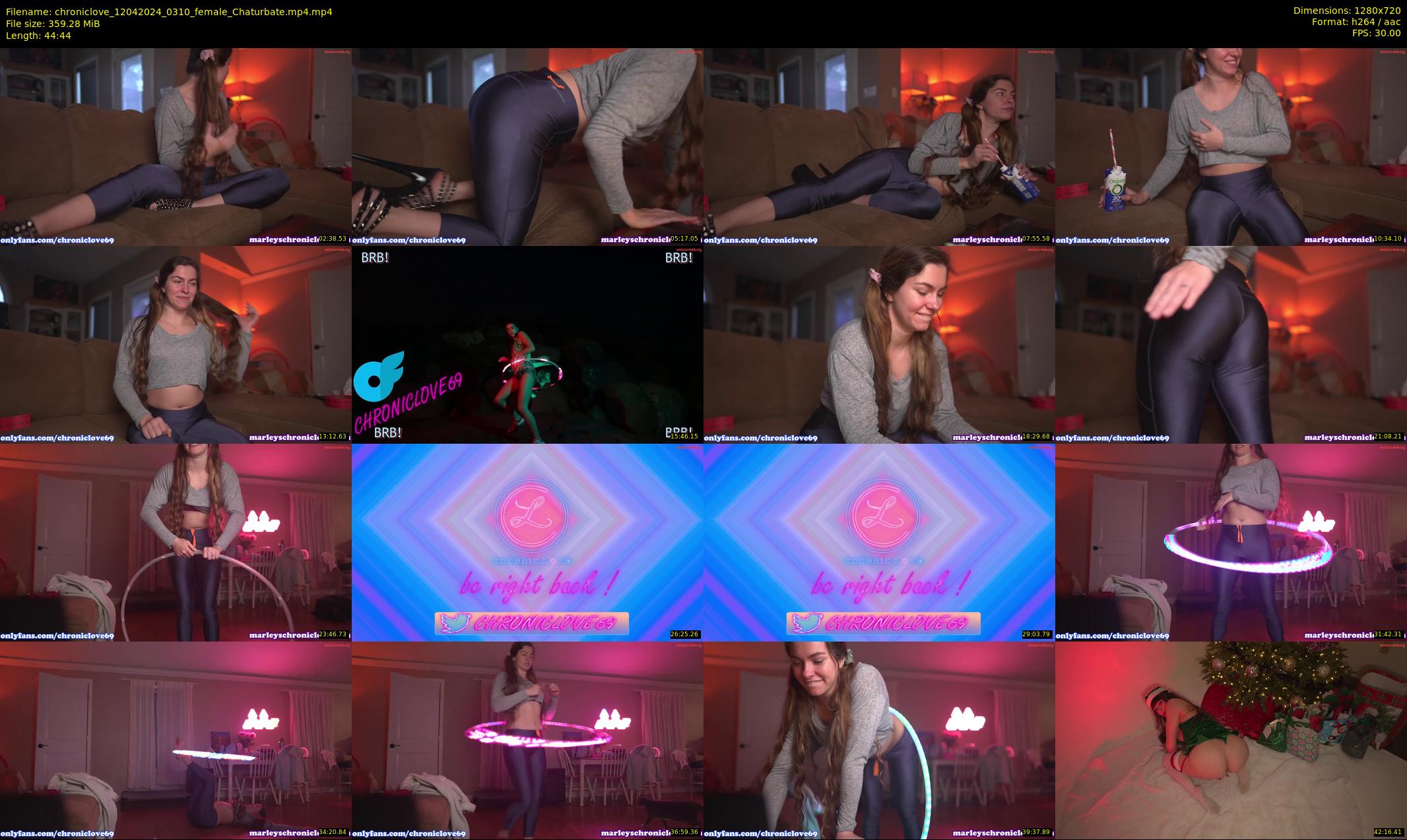 chroniclove — 45 minute Chaturbate female cam show recording, 720p, Apr 12, 2024