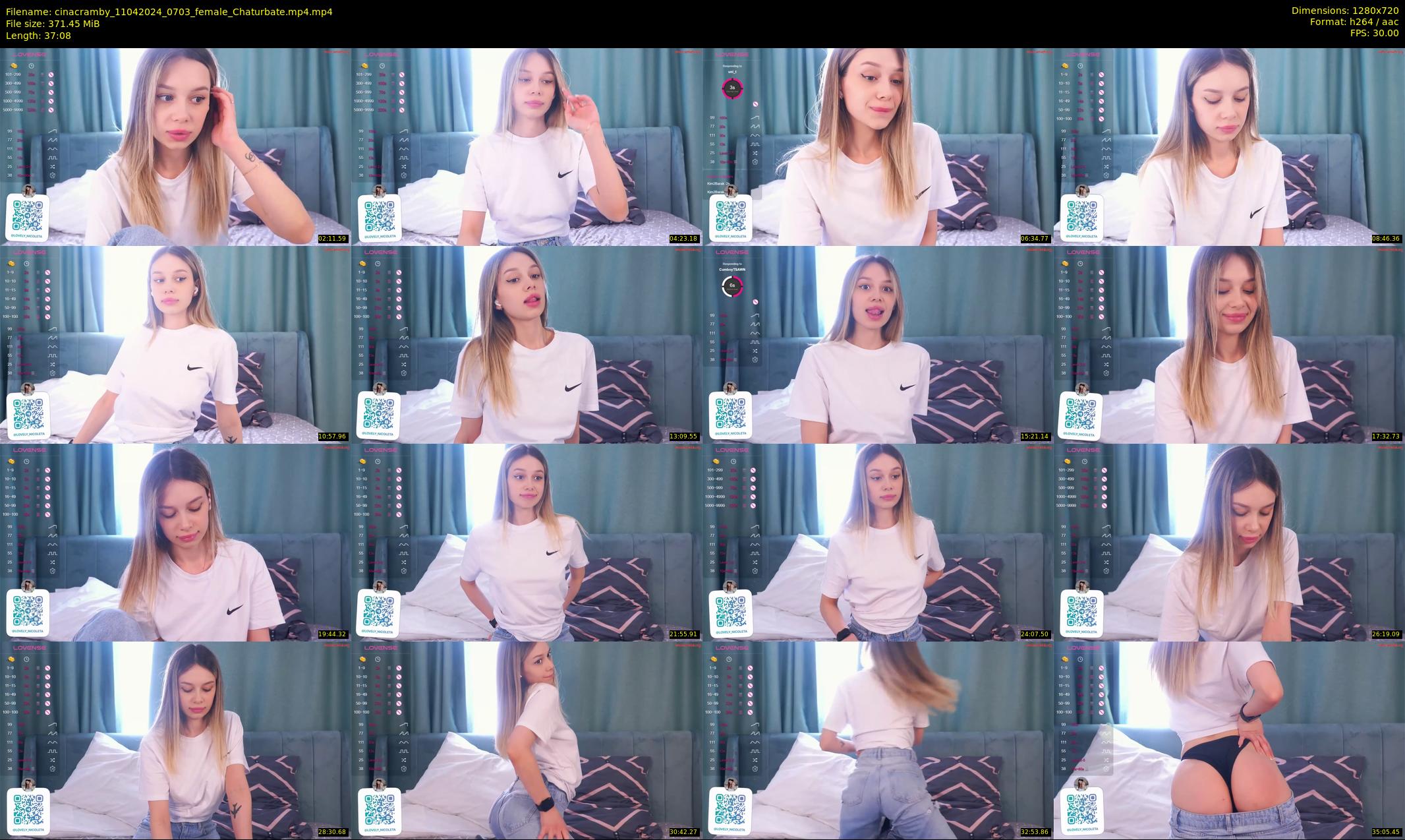 cinacramby — 38 minute Chaturbate female cam show recording, 720p, Apr 11, 2024