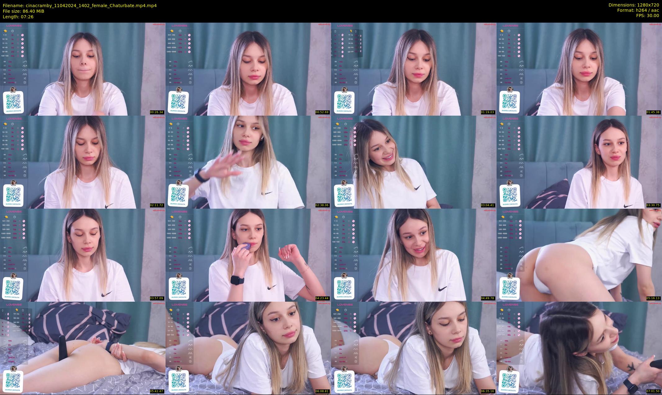 cinacramby — 8 minute Chaturbate female cam show recording, 720p, Apr 11, 2024