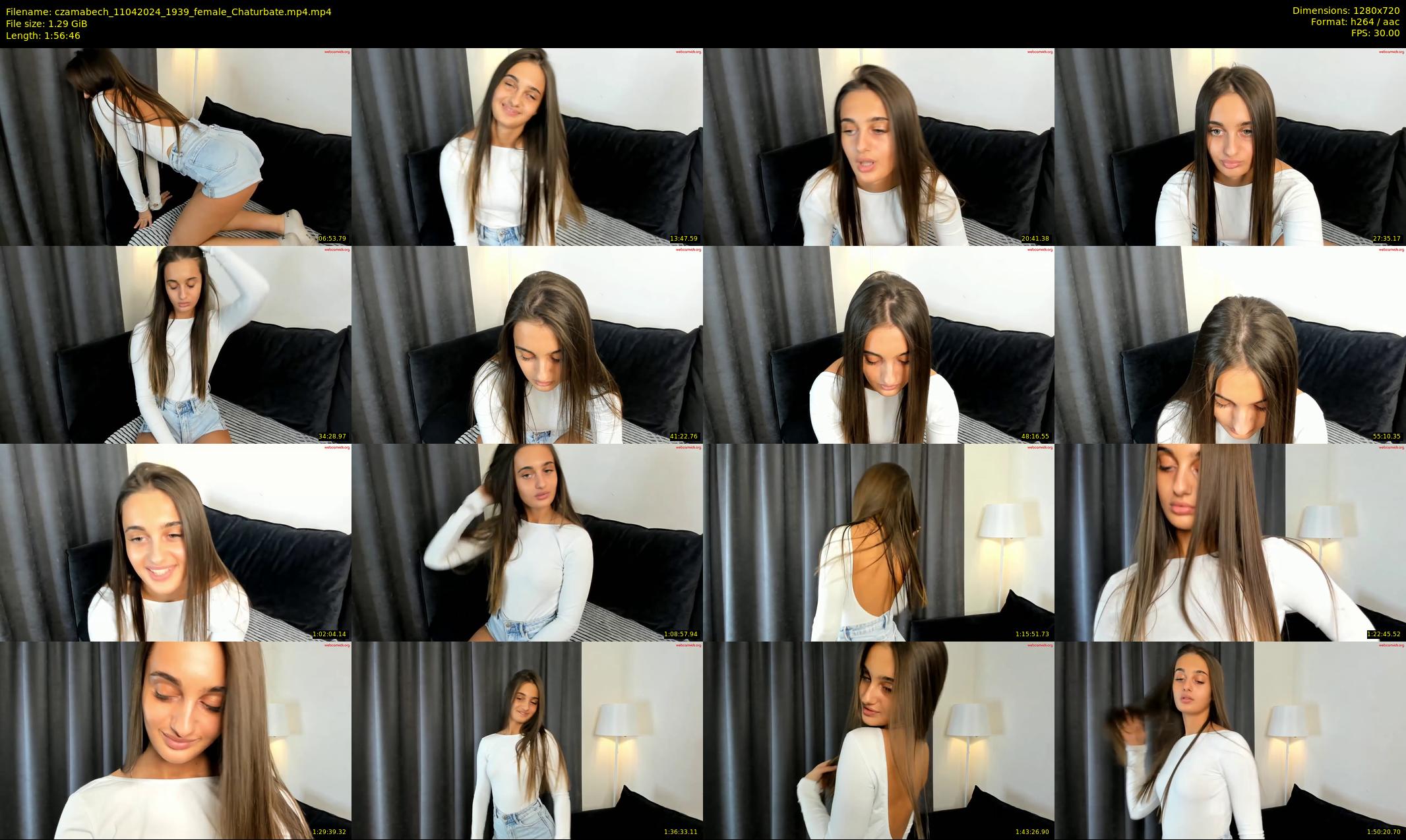 czamabech — 117 minute Chaturbate female cam show recording, 720p, Apr 11, 2024