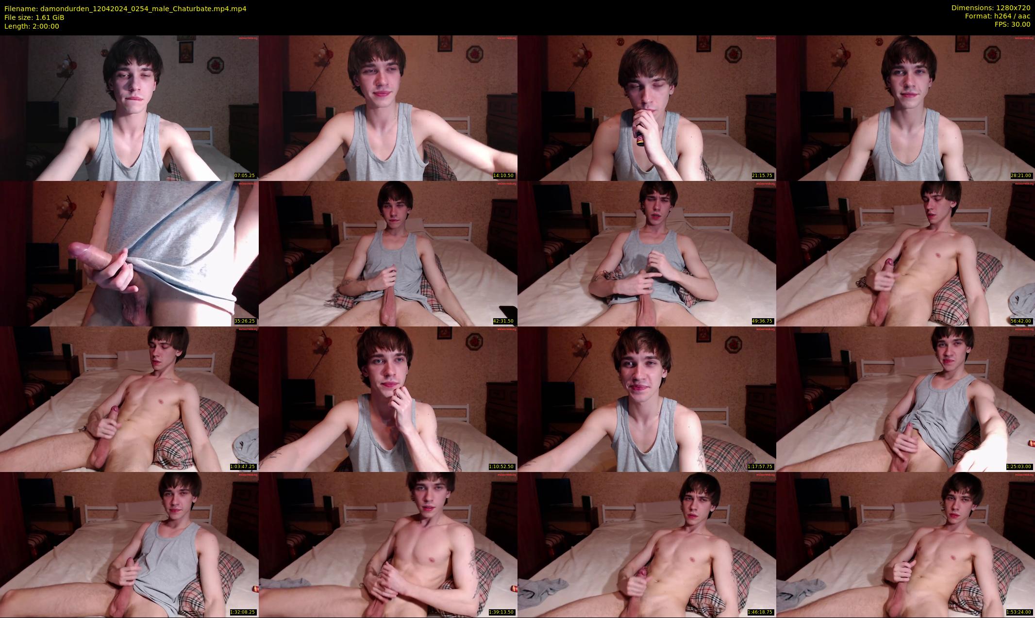 damondurden — 120 minute Chaturbate male cam show recording, 720p, Apr 12, 2024
