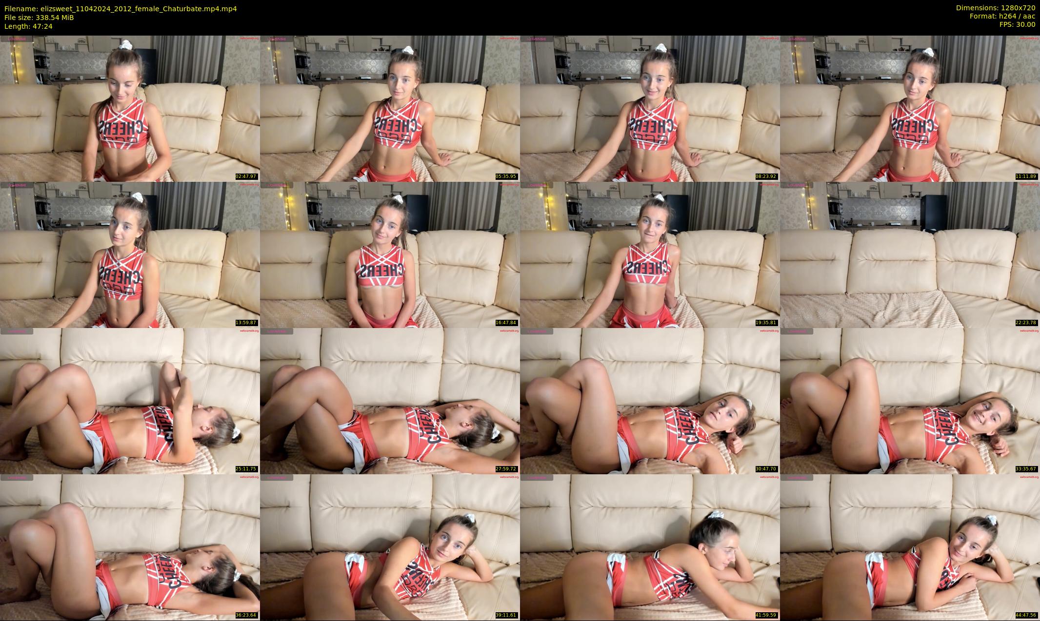 elizsweet — 48 minute Chaturbate female cam show recording, 720p, Apr 11, 2024