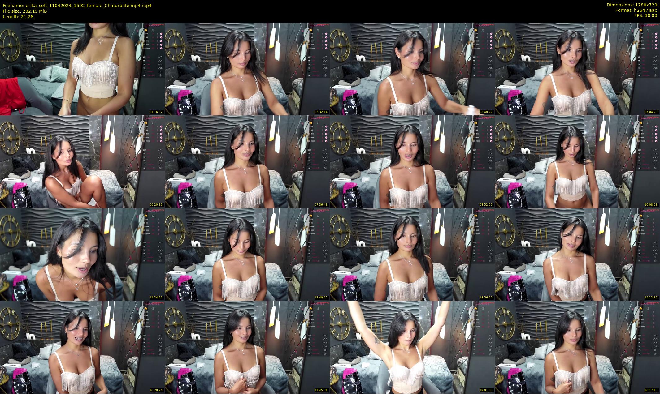erika_soft — 22 minute Chaturbate female cam show recording, 720p, Apr 11, 2024