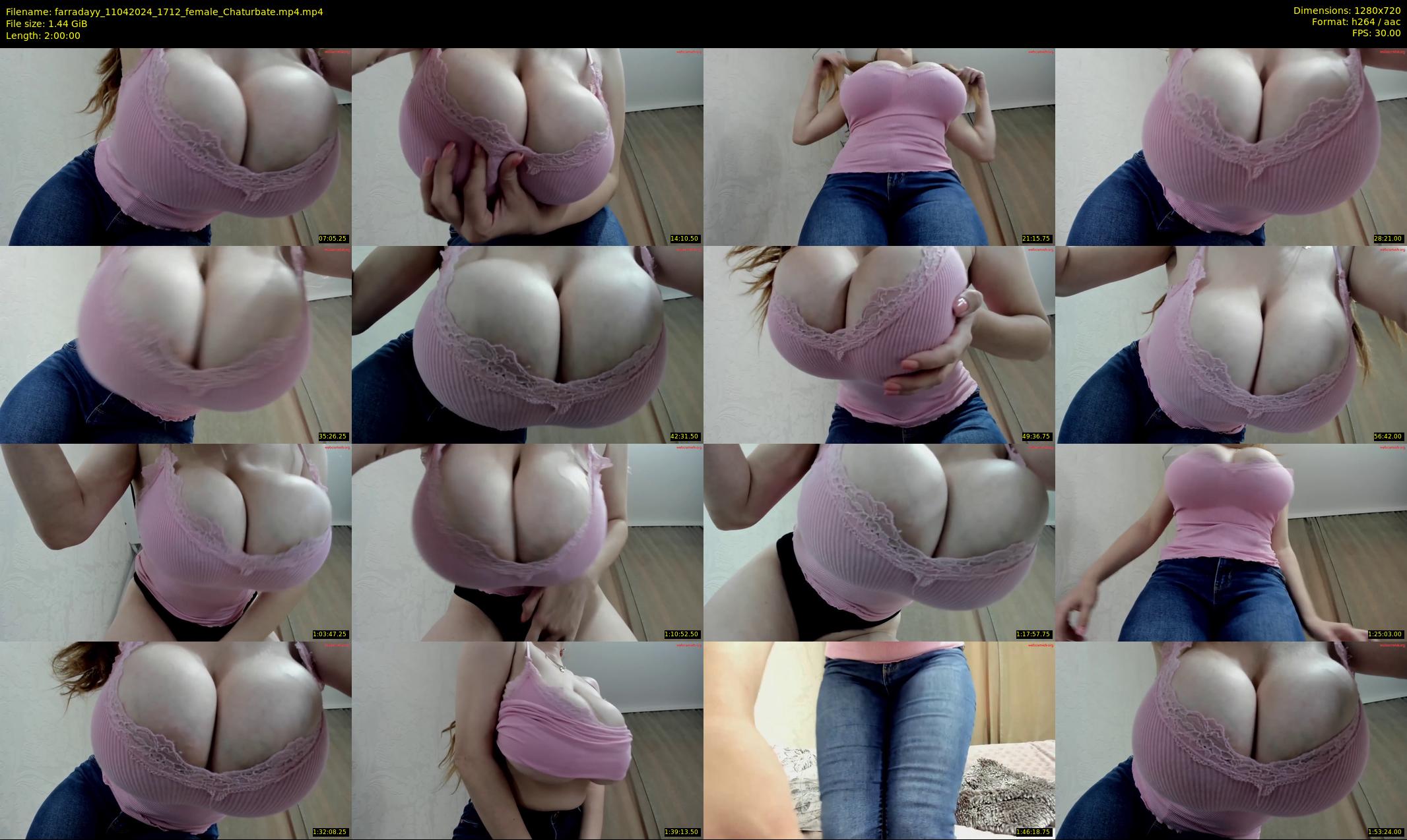 farradayy — 120 minute Chaturbate female cam show recording, 720p, Apr 11, 2024