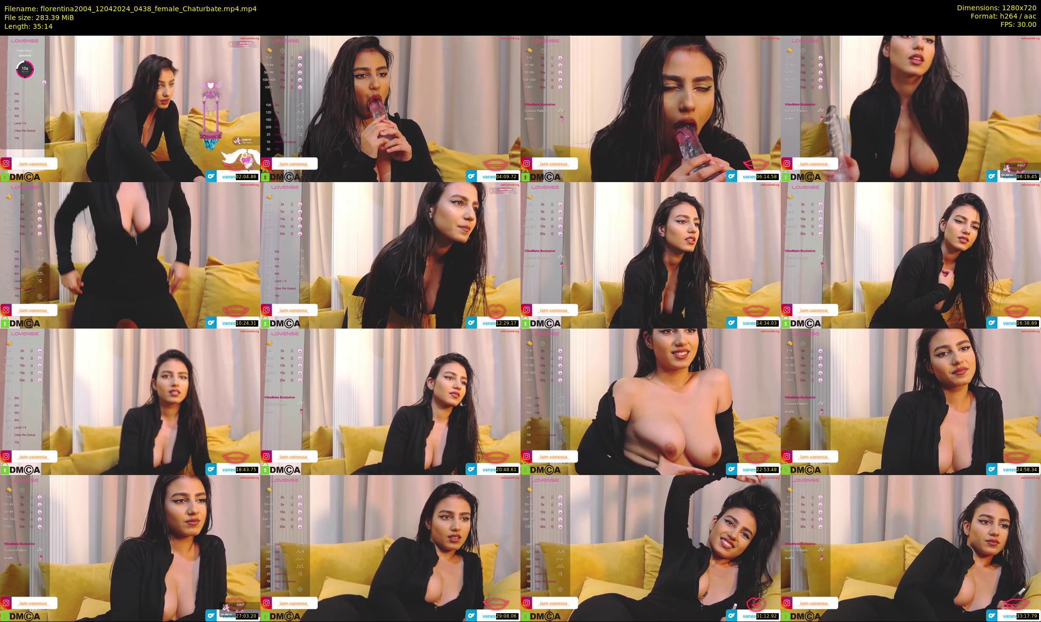 florentina2004 — 36 minute Chaturbate female cam show recording, 720p, Apr 12, 2024