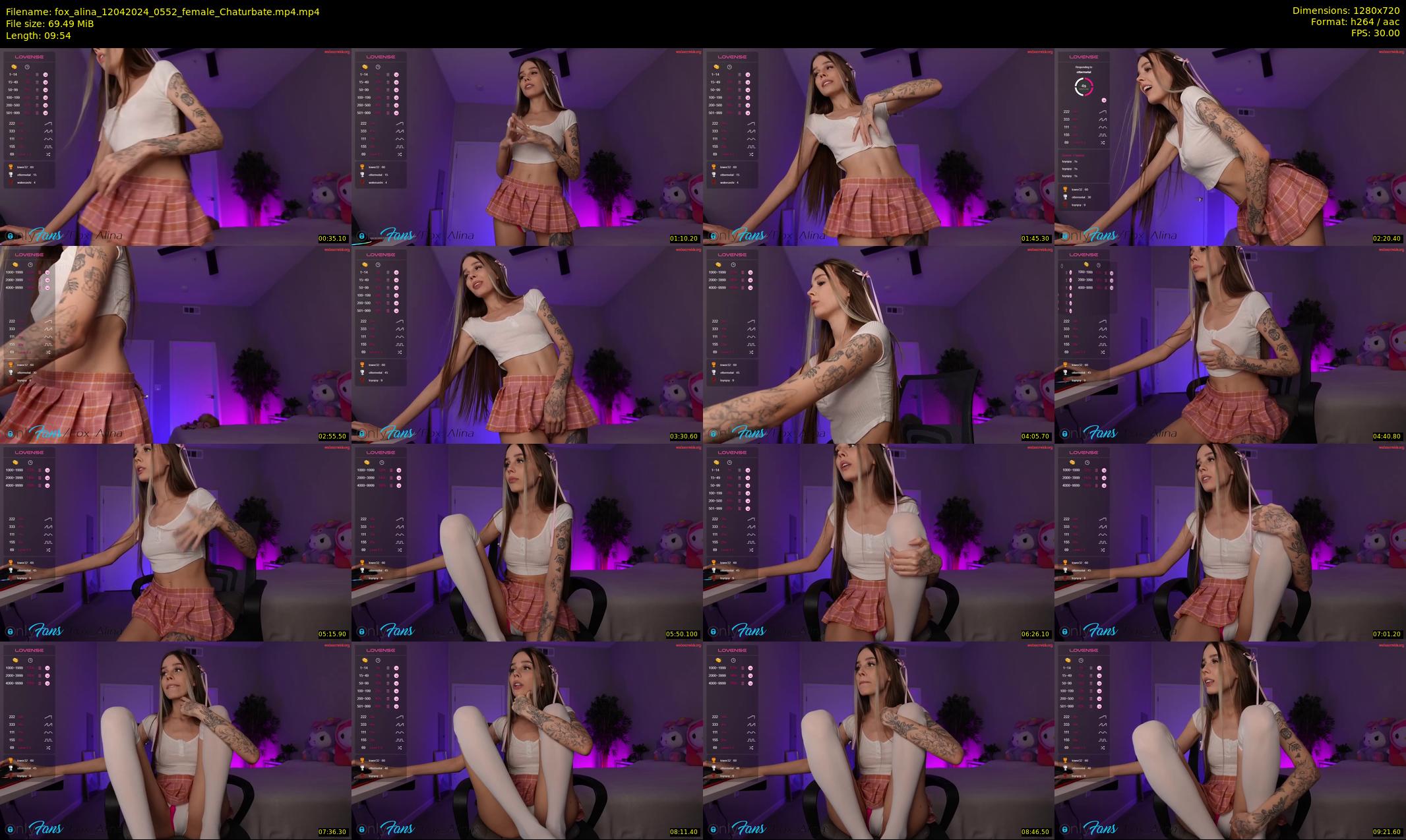 fox_alina — 10 minute Chaturbate female cam show recording, 720p, Apr 12, 2024