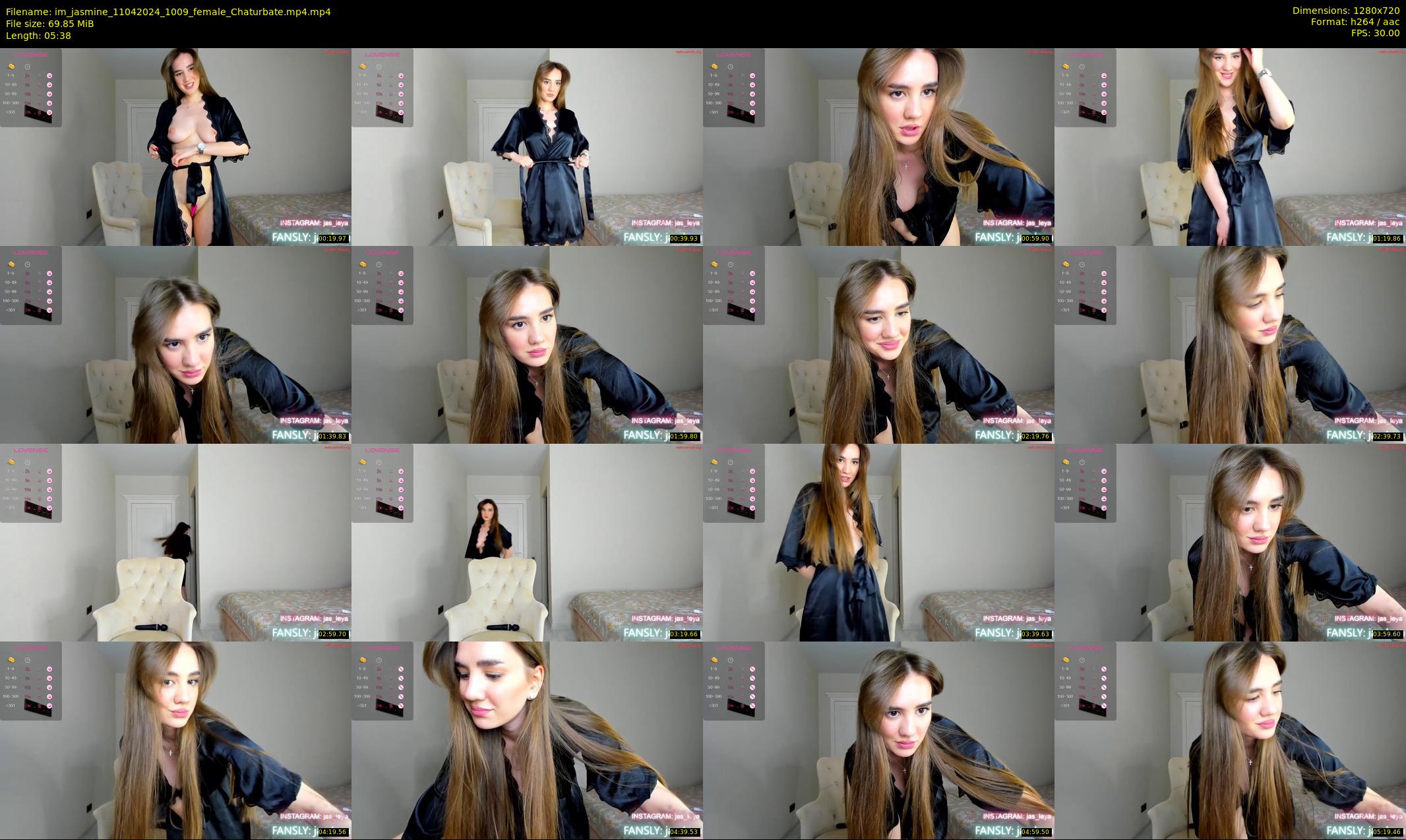 im_jasmine — 6 minute Chaturbate female cam show recording, 720p, Apr 11, 2024