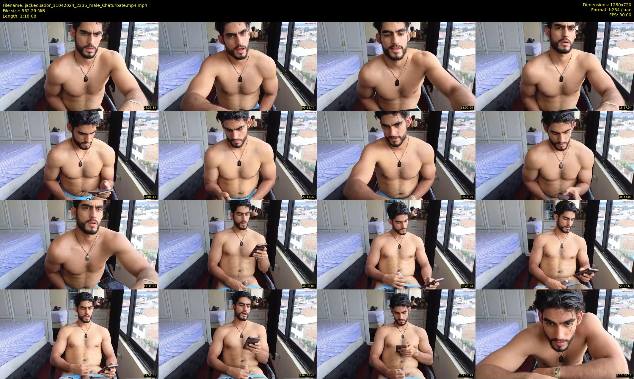 jackecuador — 79 minute Chaturbate male cam show recording, 720p, Apr 11, 2024