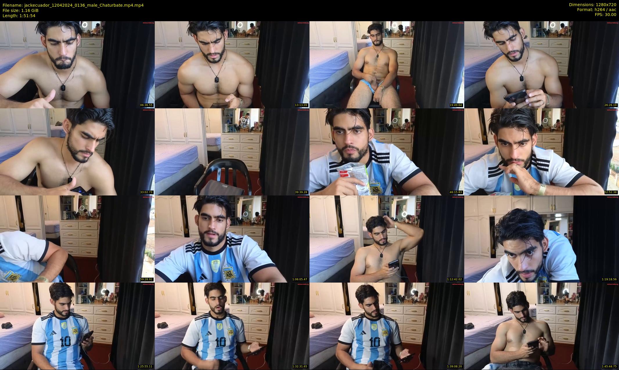 jackecuador — 112 minute Chaturbate male cam show recording, 720p, Apr 12, 2024