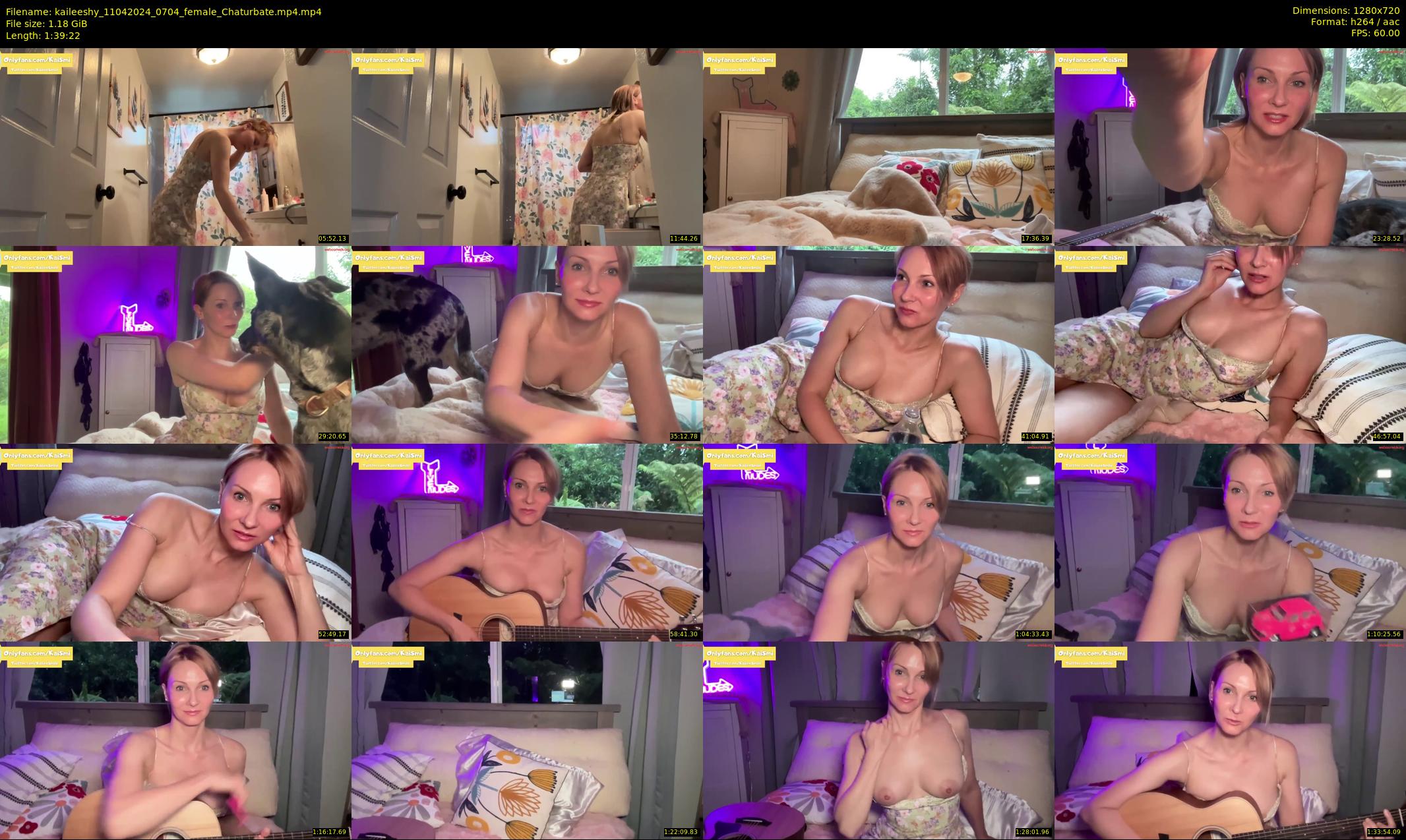 kaileeshy — 100 minute Chaturbate female cam show recording, 720p, Apr 11, 2024