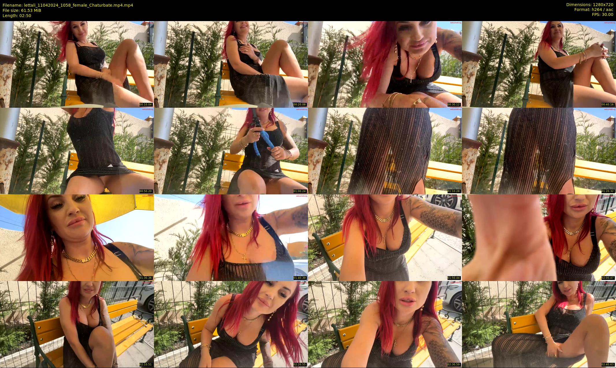 lettali — 3 minute Chaturbate female cam show recording, 720p, Apr 11, 2024