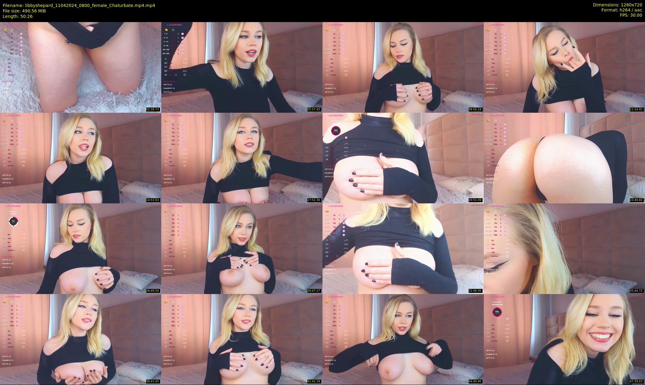 libbyshepard — 51 minute Chaturbate female cam show recording, 720p, Apr 11, 2024