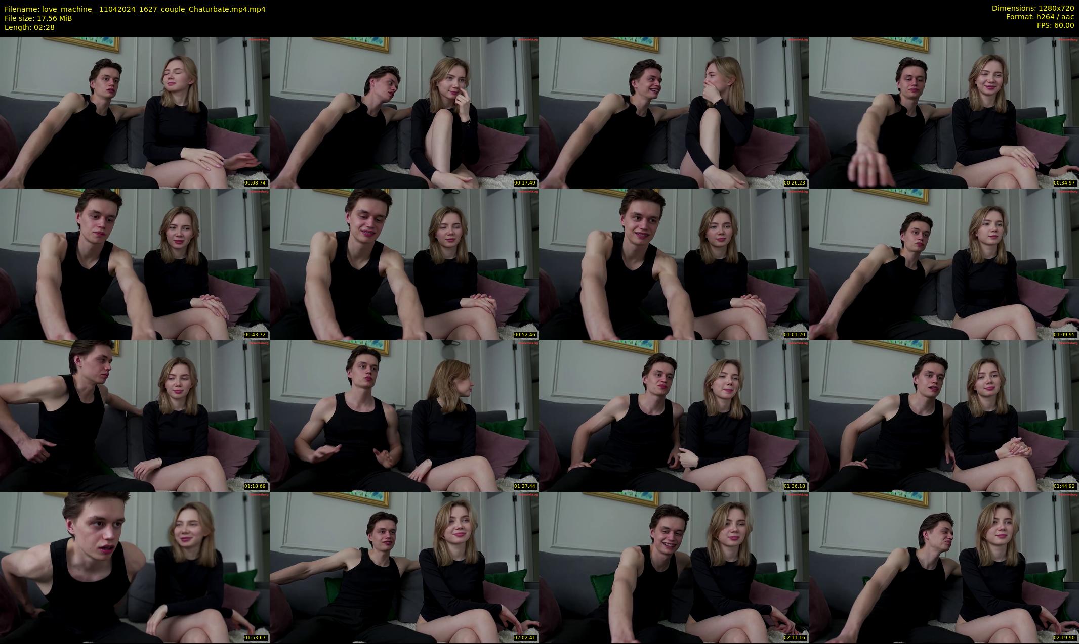 love_machine_ — 3 minute Chaturbate couple cam show recording, 720p, Apr 11, 2024