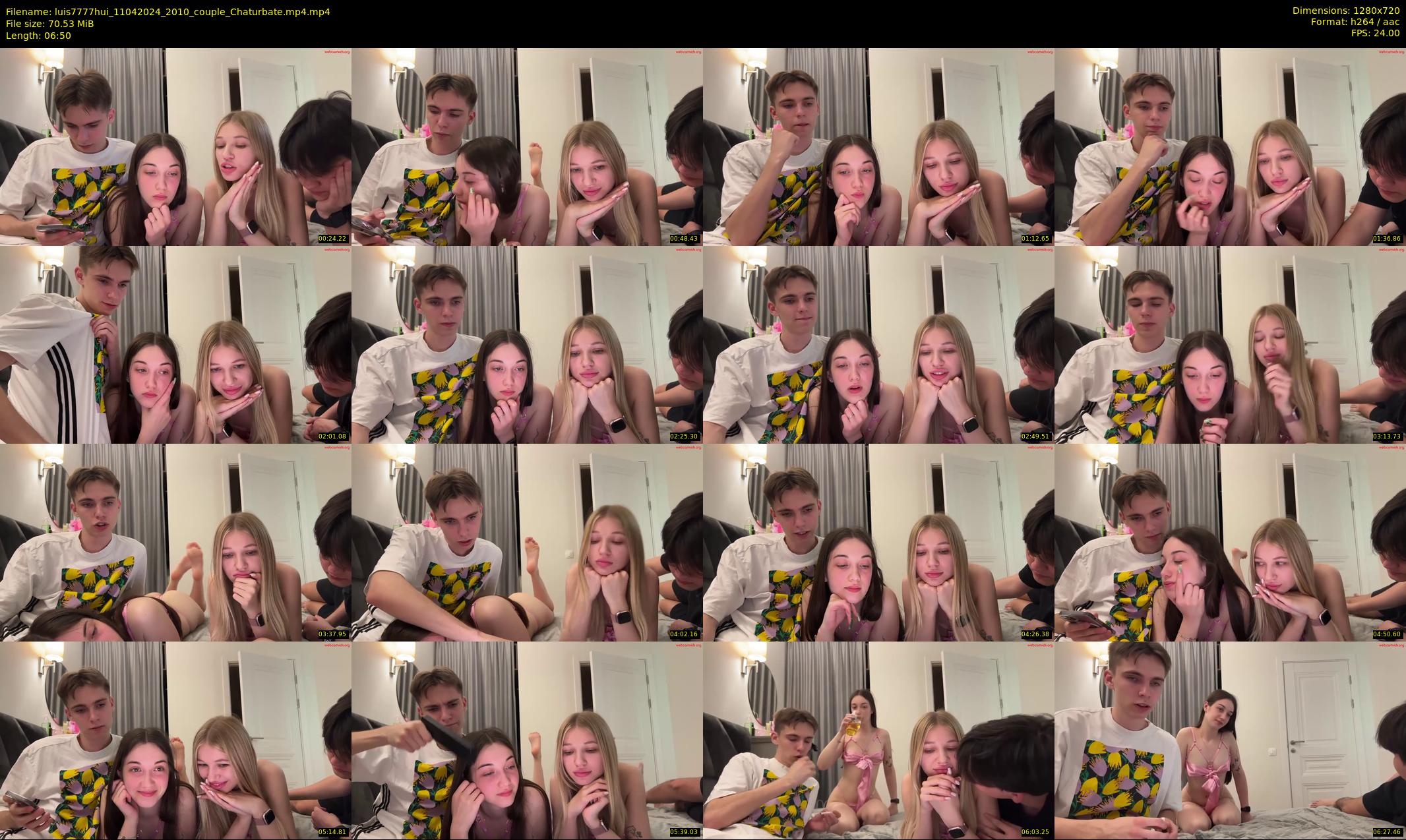 luis7777hui — 7 minute Chaturbate couple cam show recording, 720p, Apr 11, 2024