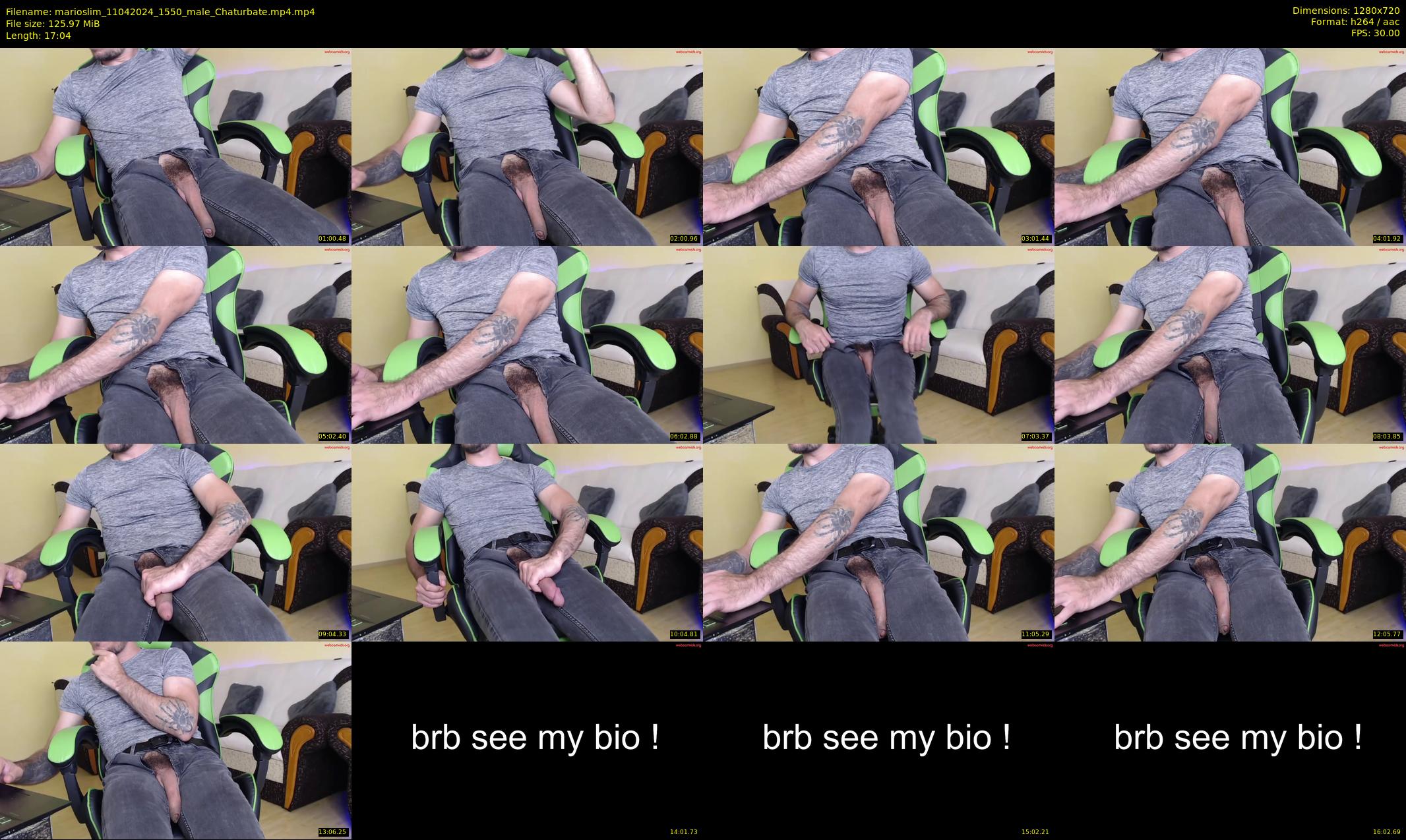 marioslim — 18 minute Chaturbate male cam show recording, 720p, Apr 11, 2024