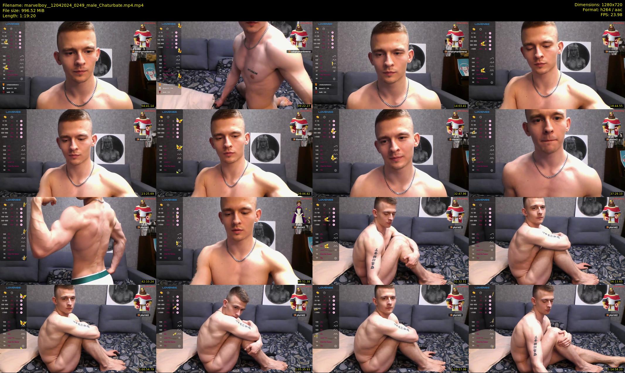 marvelboy_ — 80 minute Chaturbate male cam show recording, 720p, Apr 12, 2024