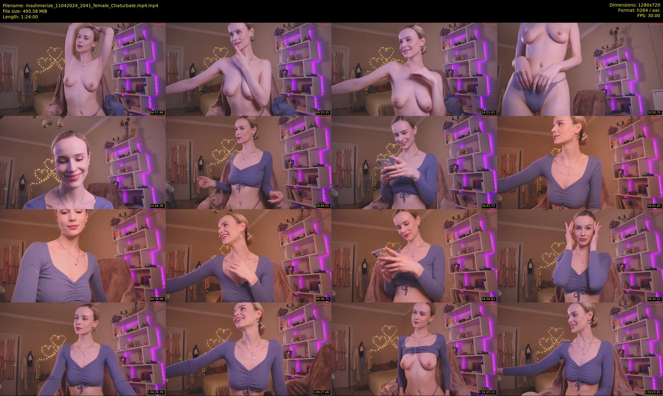 mashmerize — 84 minute Chaturbate female cam show recording, 720p, Apr 11, 2024