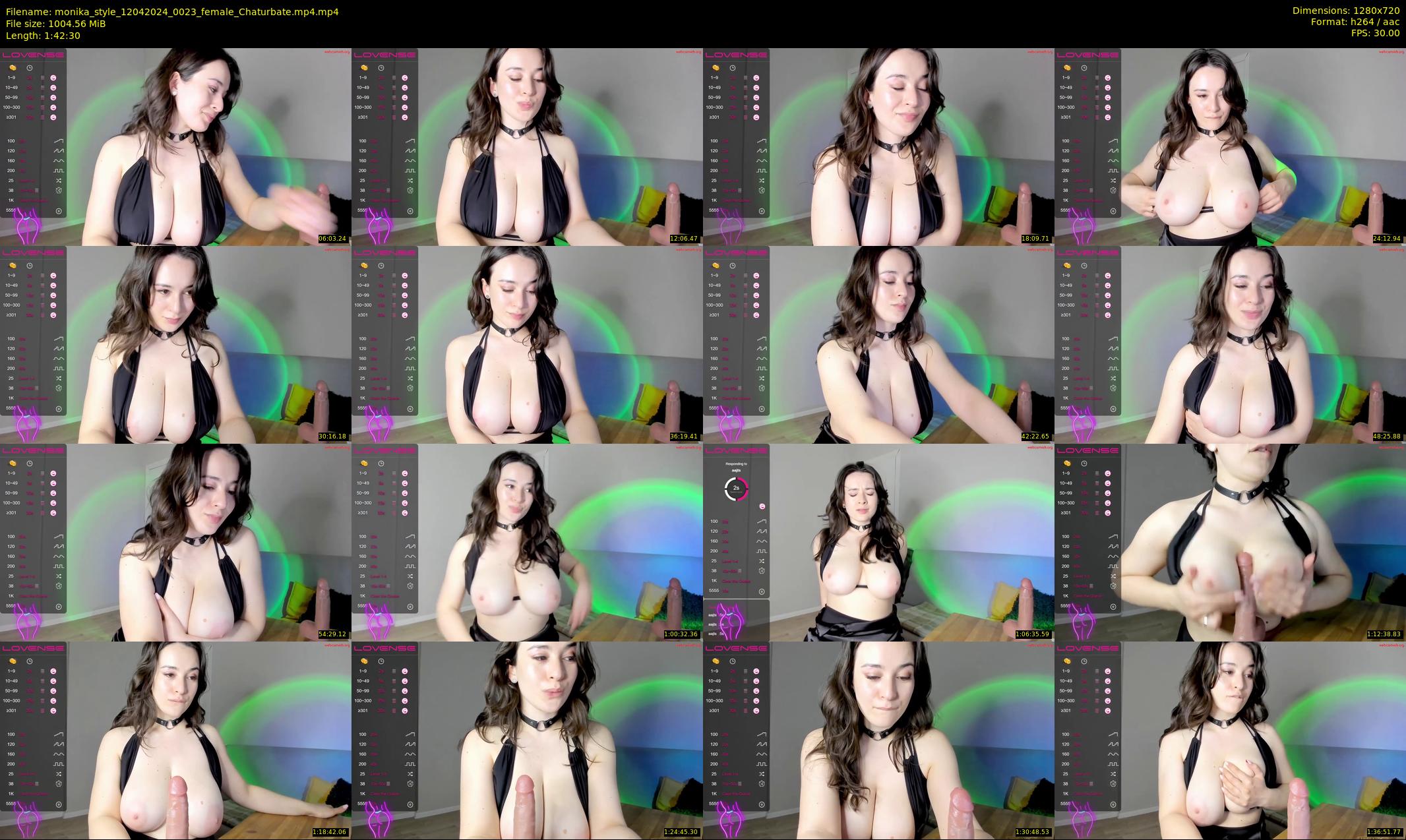 monika_style — 103 minute Chaturbate female cam show recording, 720p, Apr 12, 2024