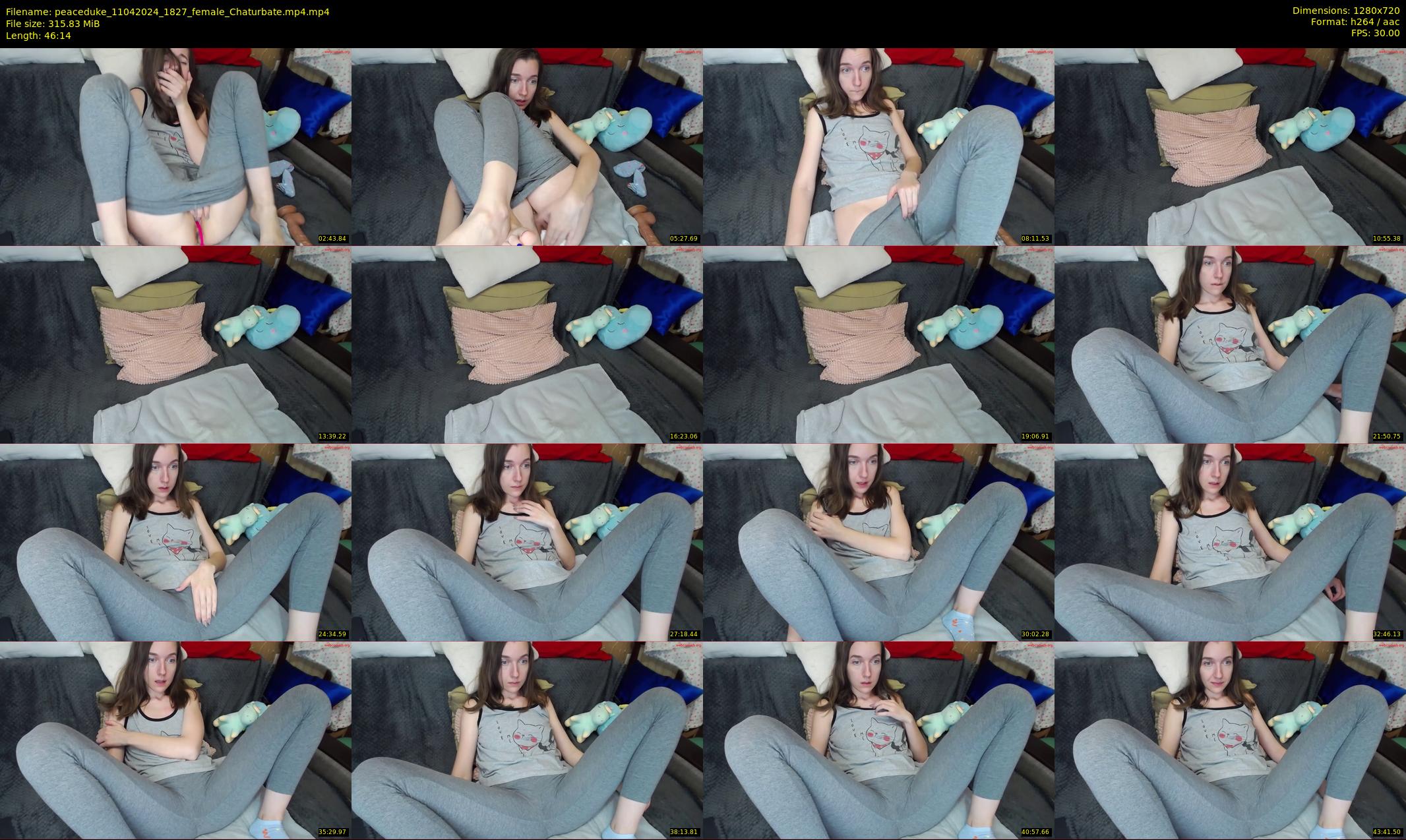 peaceduke — 47 minute Chaturbate female cam show recording, 720p, Apr 11, 2024