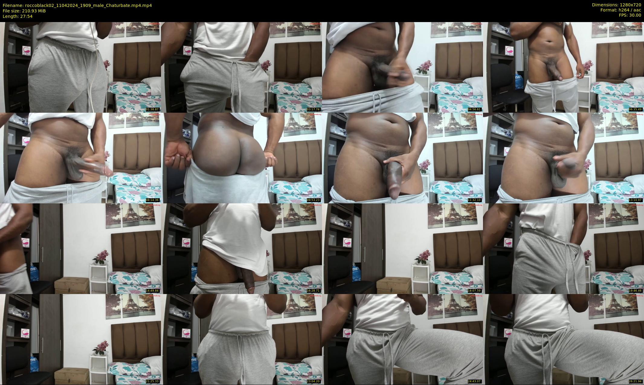 roccoblack02 — 28 minute Chaturbate male cam show recording, 720p, Apr 11, 2024