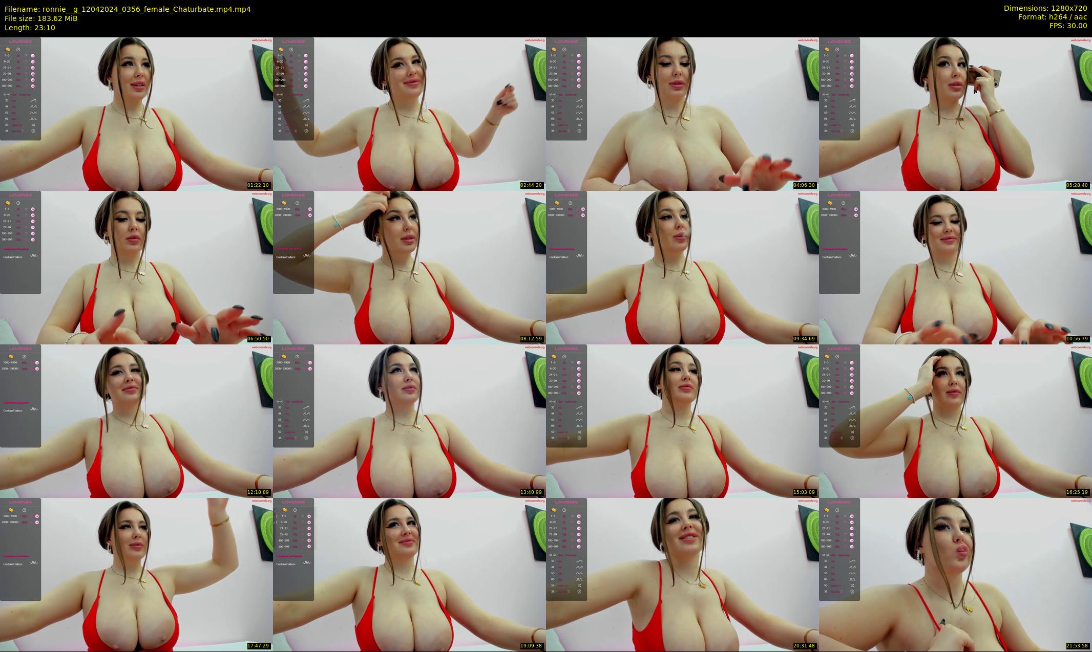 ronnie__g — 24 minute Chaturbate female cam show recording, 720p, Apr 12, 2024