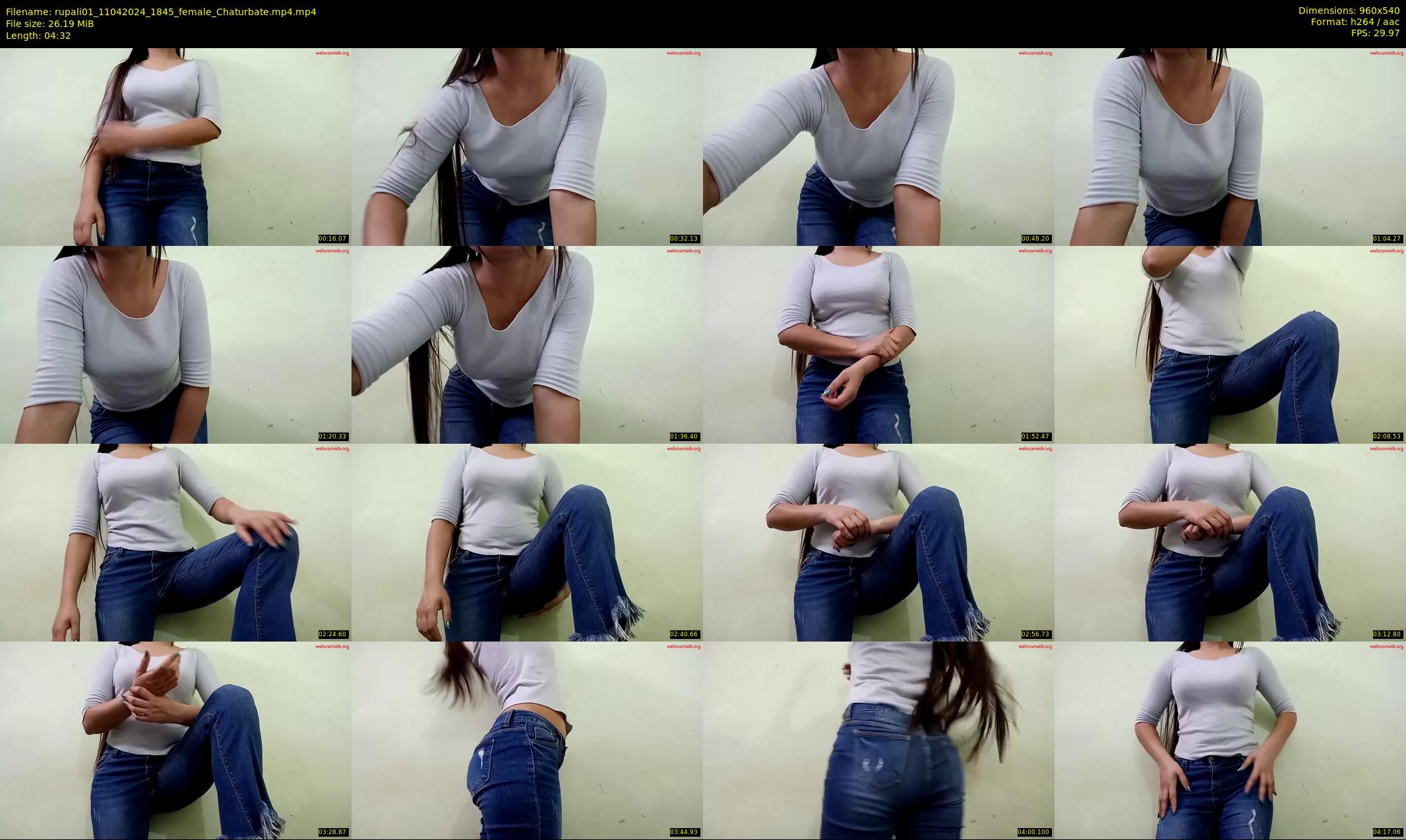 rupali01 — 5 minute Chaturbate female cam show recording, 480p, Apr 11, 2024