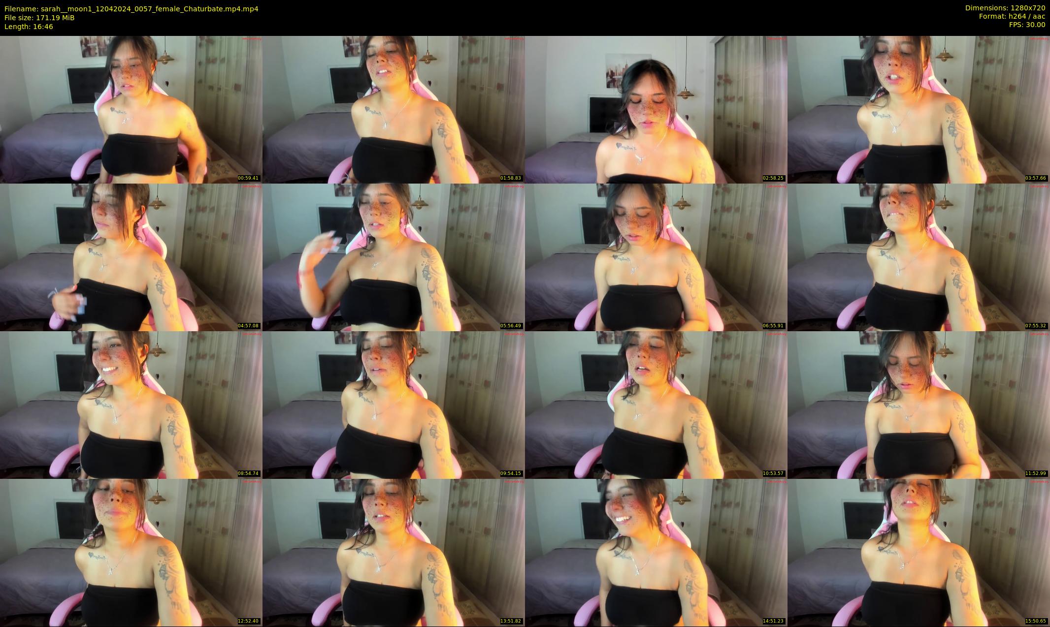 sarah__moon1 — 17 minute Chaturbate female cam show recording, 720p, Apr 12, 2024