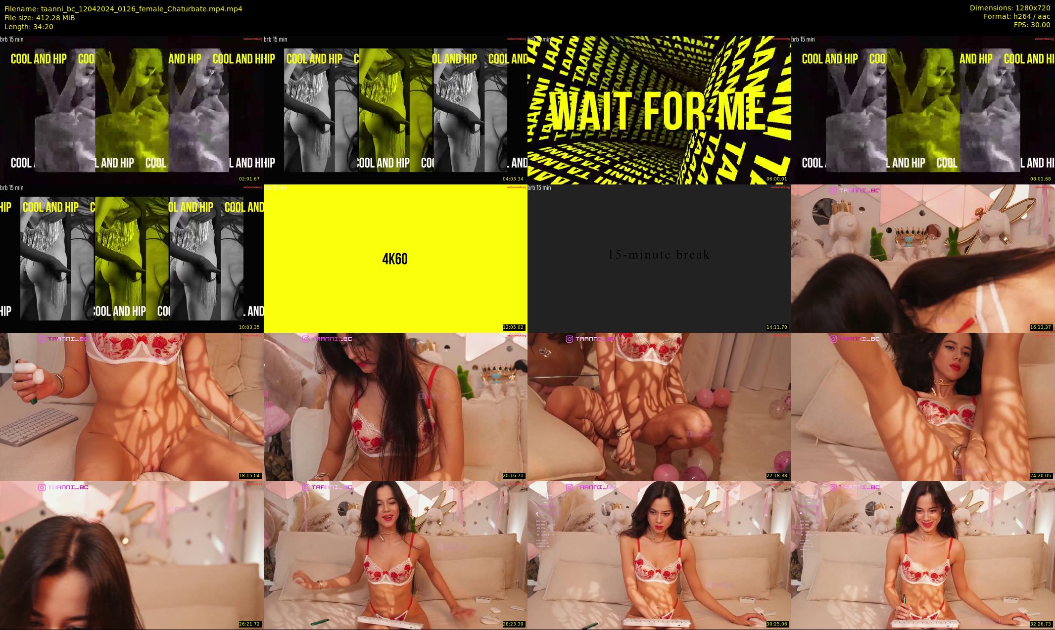 taanni_bc — 35 minute Chaturbate female cam show recording, 720p, Apr 12, 2024